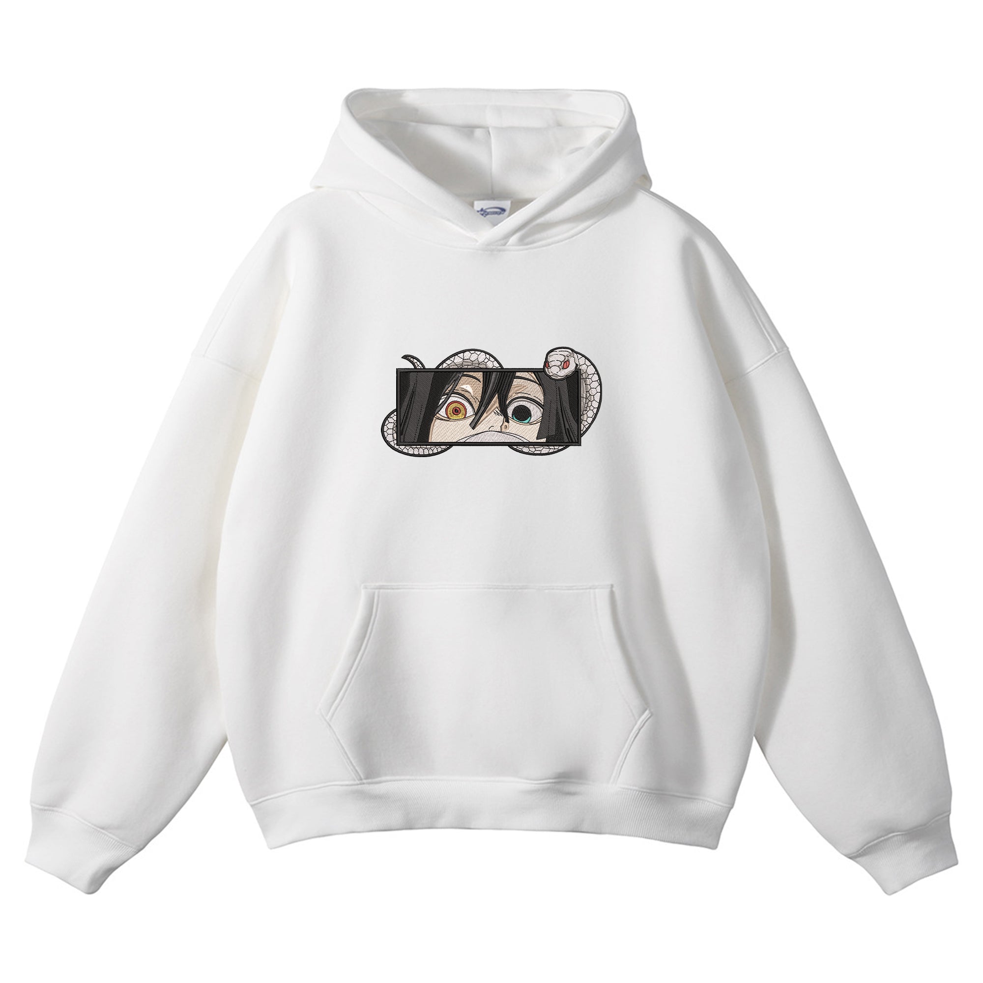 Iguro Obanai Embroidered Hoodie