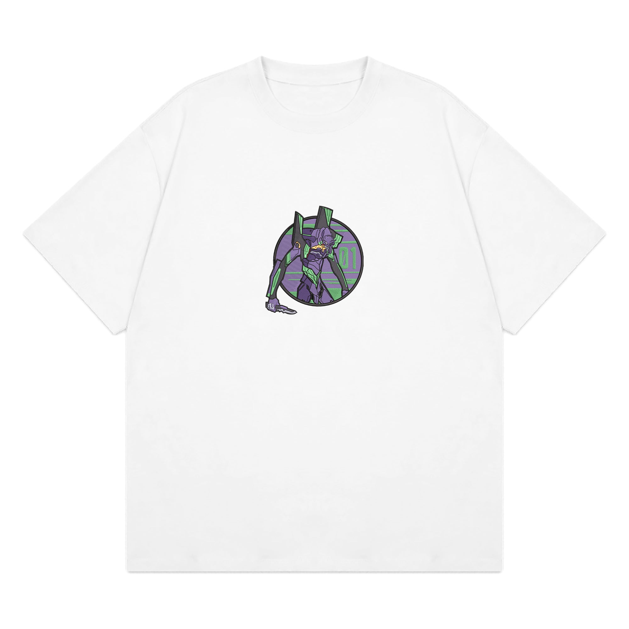 Ikari Shinji EVA01 Embroidered T-Shirt