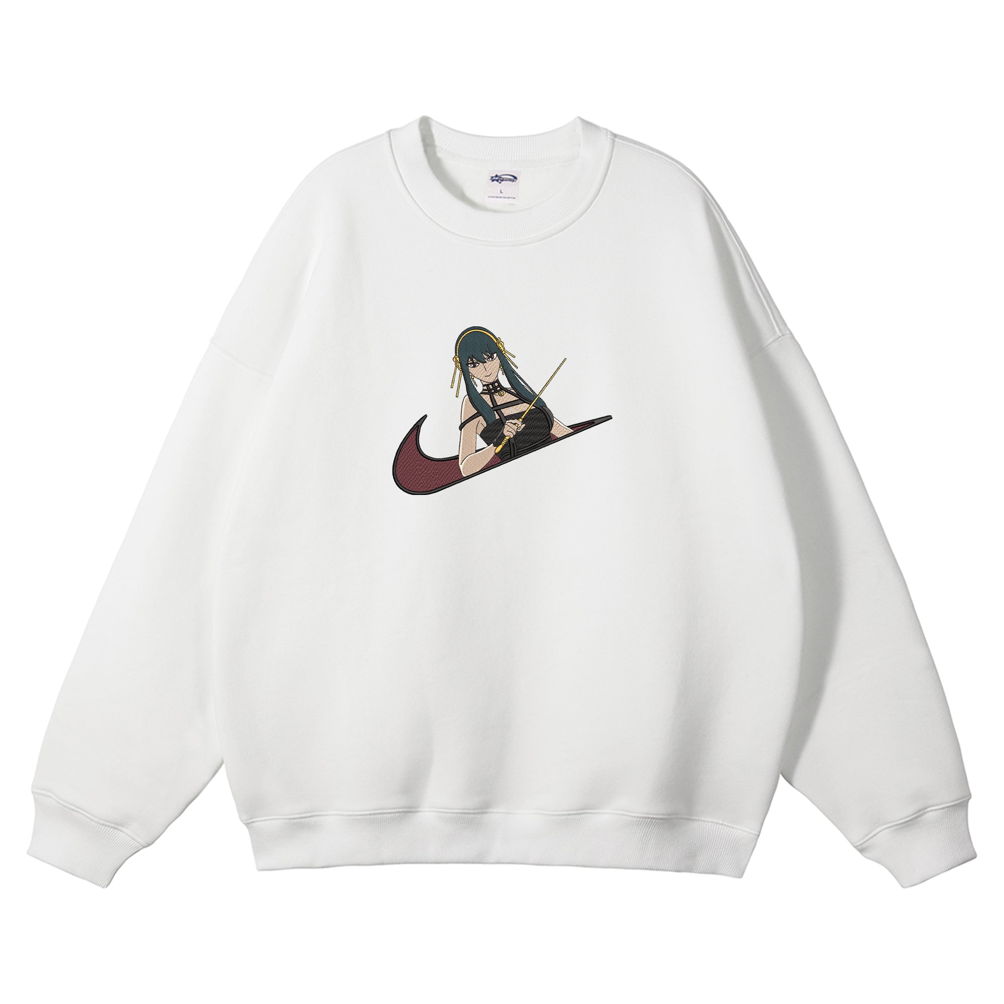 Yor Forger Embroidered Crewneck Sweatshirt