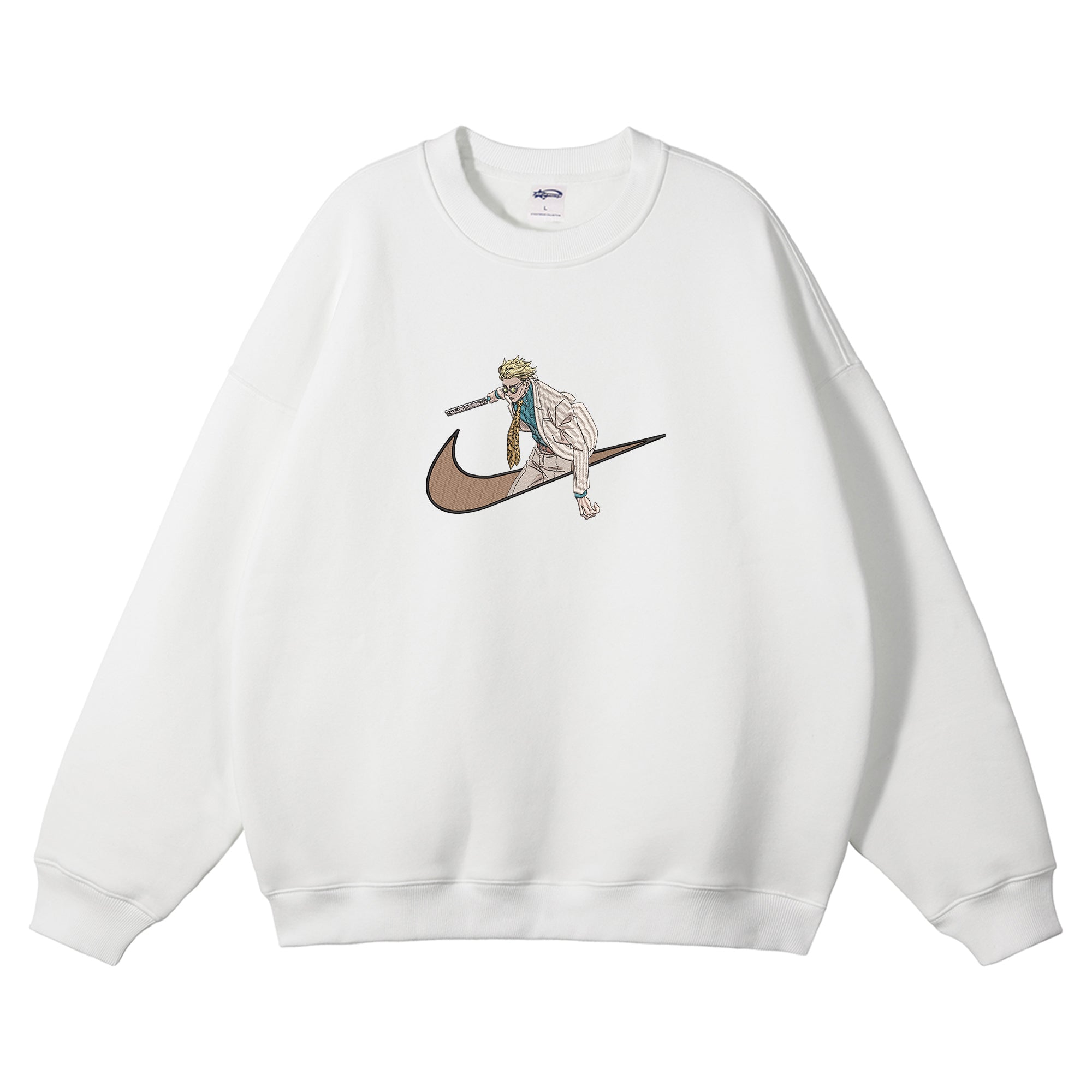 Nanami Kento Embroidered Crewneck Sweatshirt