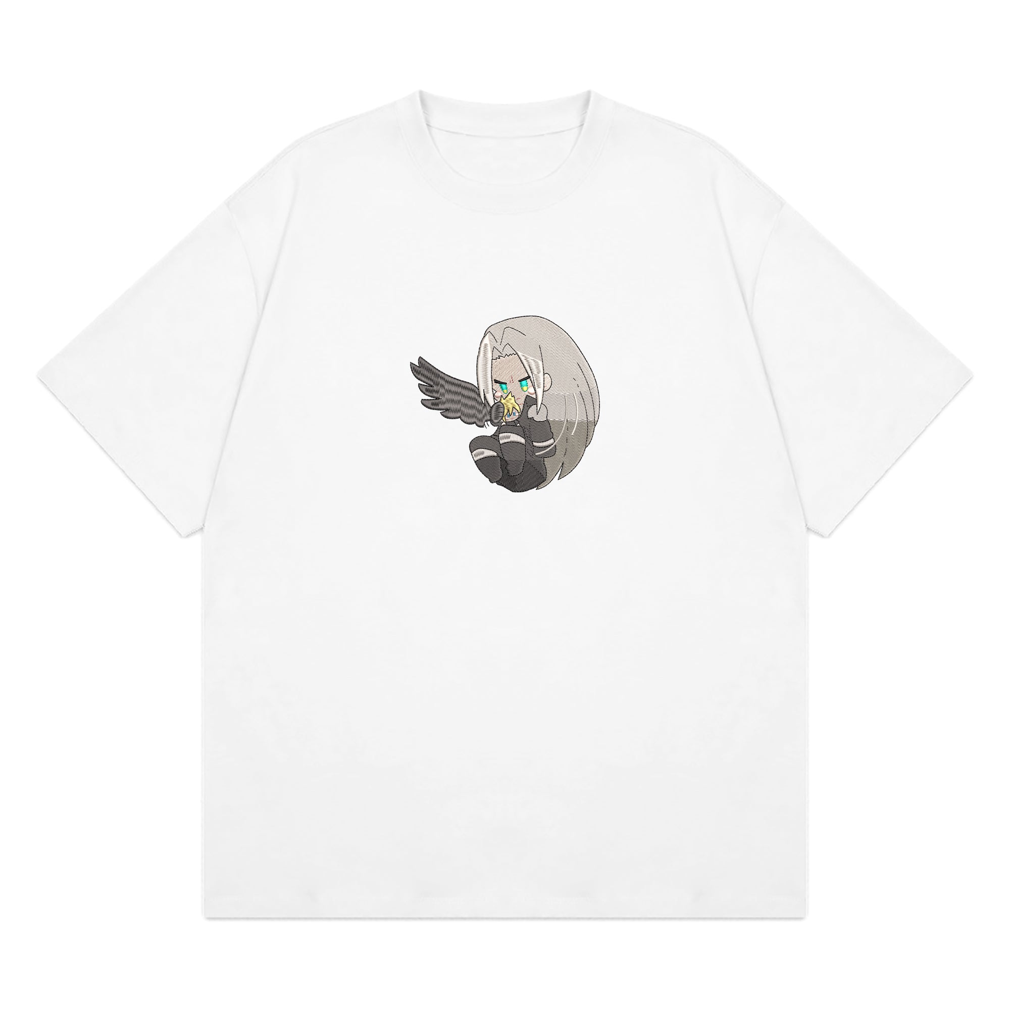 Cloud Sephiroth Embroidered T-Shirt