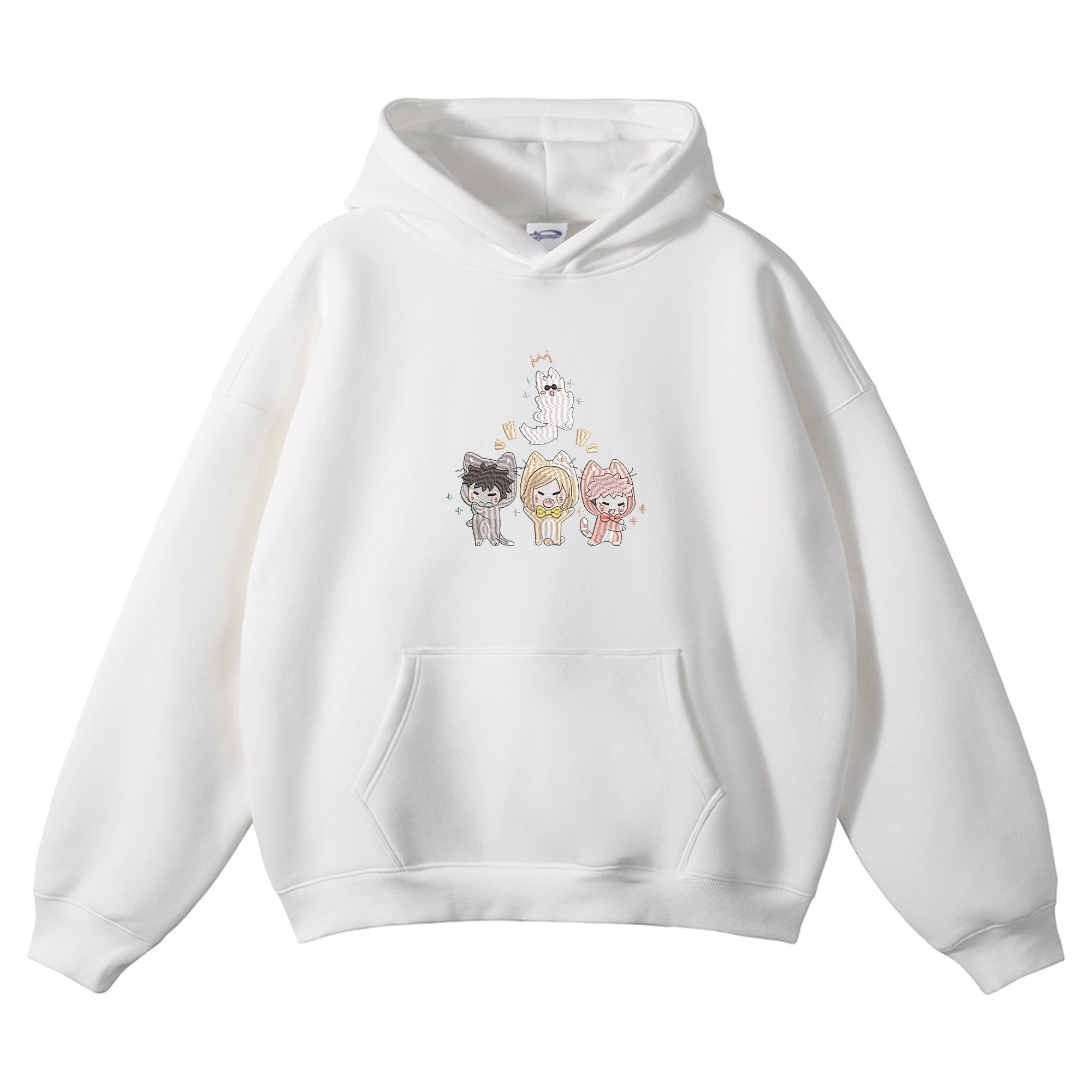 Jujutsu Kaisen Embroidered Hoodie