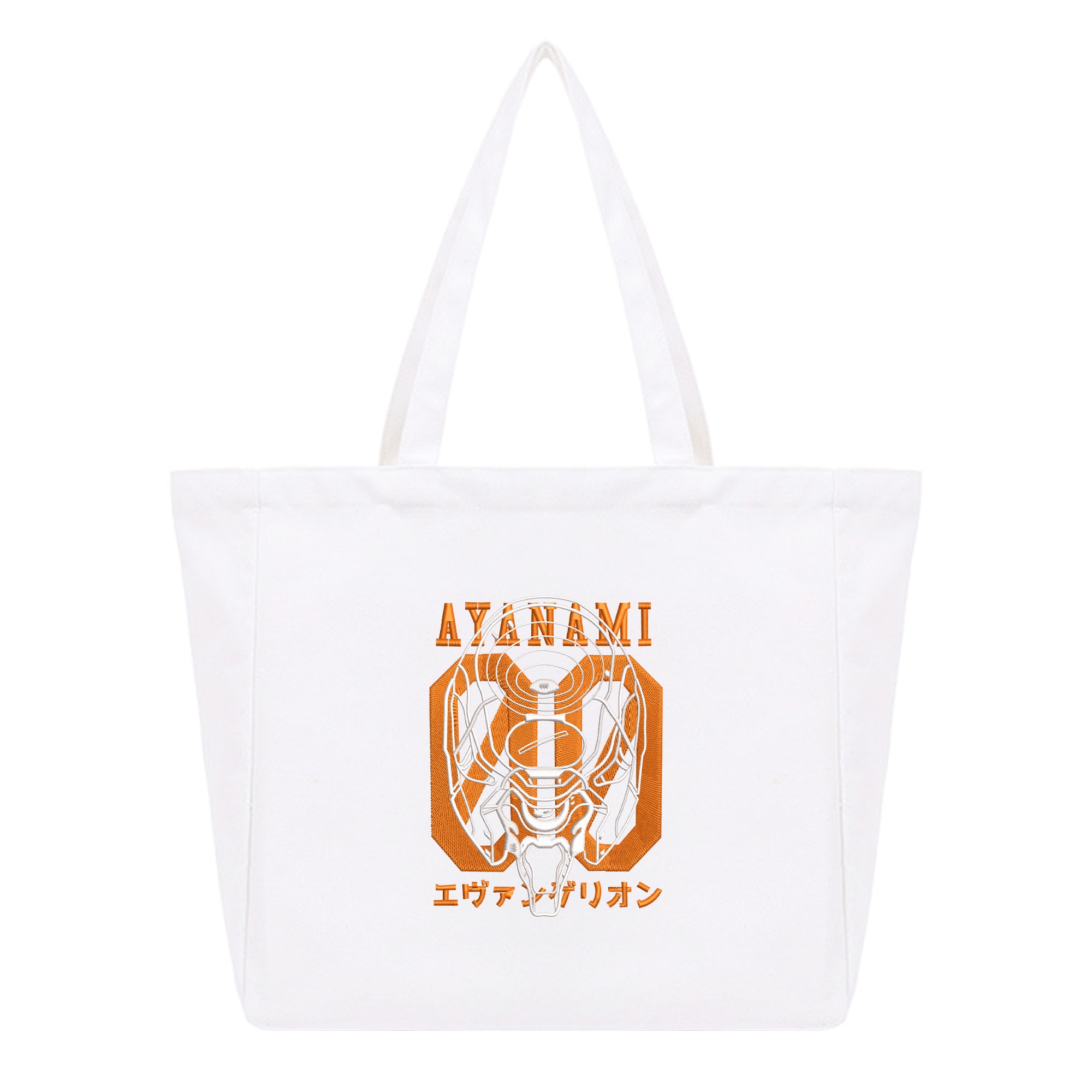 Rei Ayanami EVA00 Embroidery Cotton Tote Bag