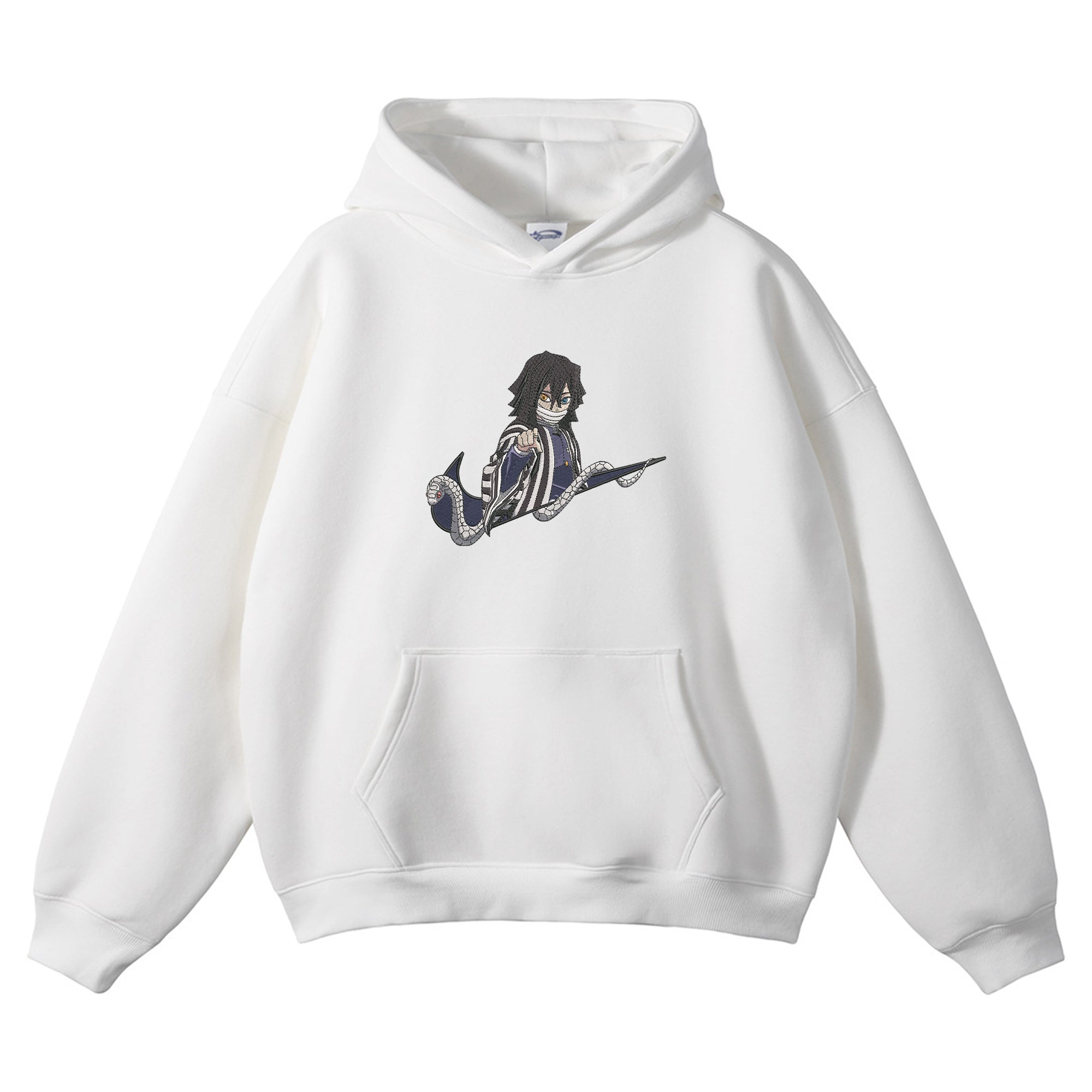 Iguro Obanai Embroidered Hoodie