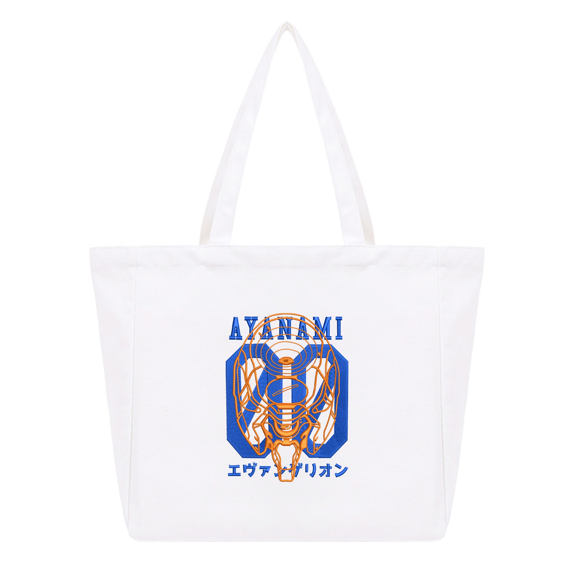 Rei Ayanami EVA00 Embroidery Cotton Tote Bag