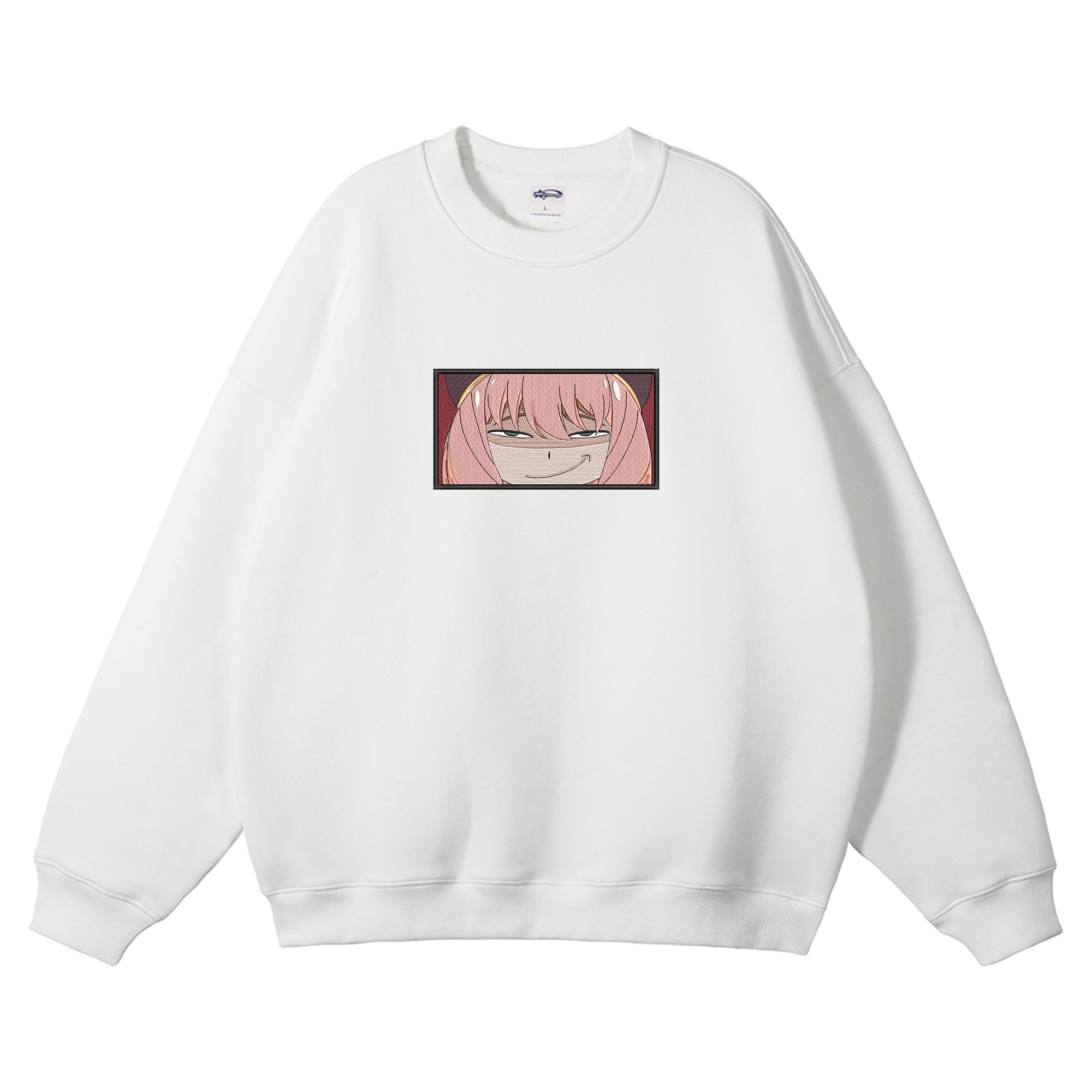 Anya Forger Embroidered Crewneck Sweatshirt