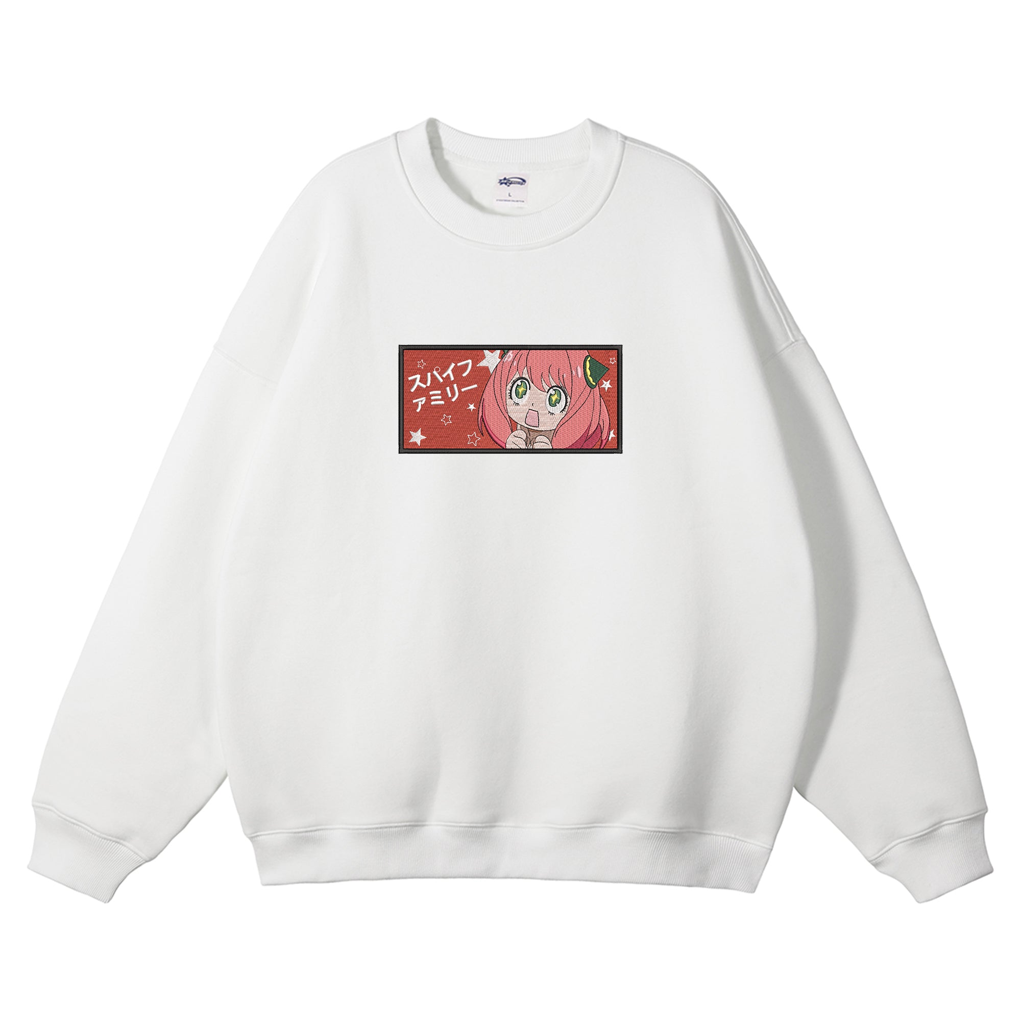 Anya Forger Embroidered Crewneck Sweatshirt