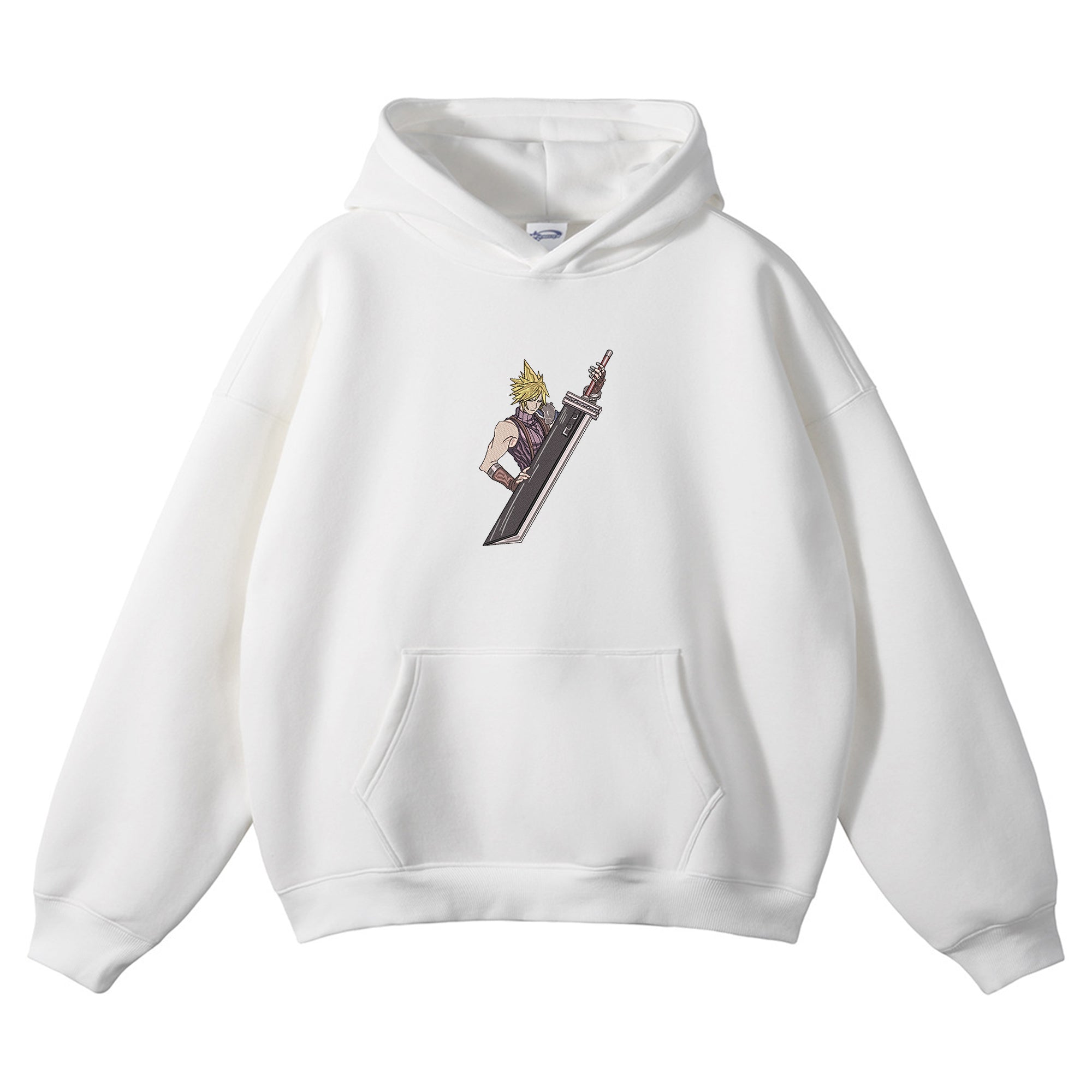 Cloud Strife Embroidered Hoodie