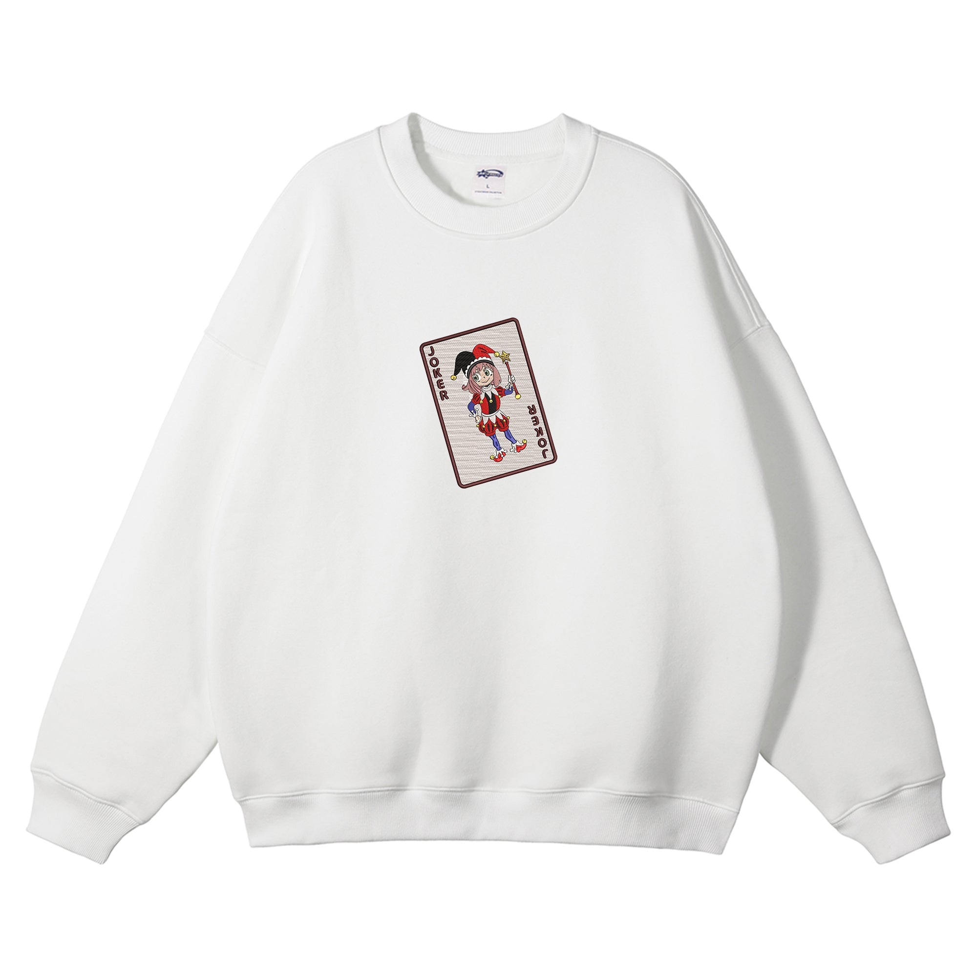 Anya Forger Embroidered Crewneck Sweatshirt