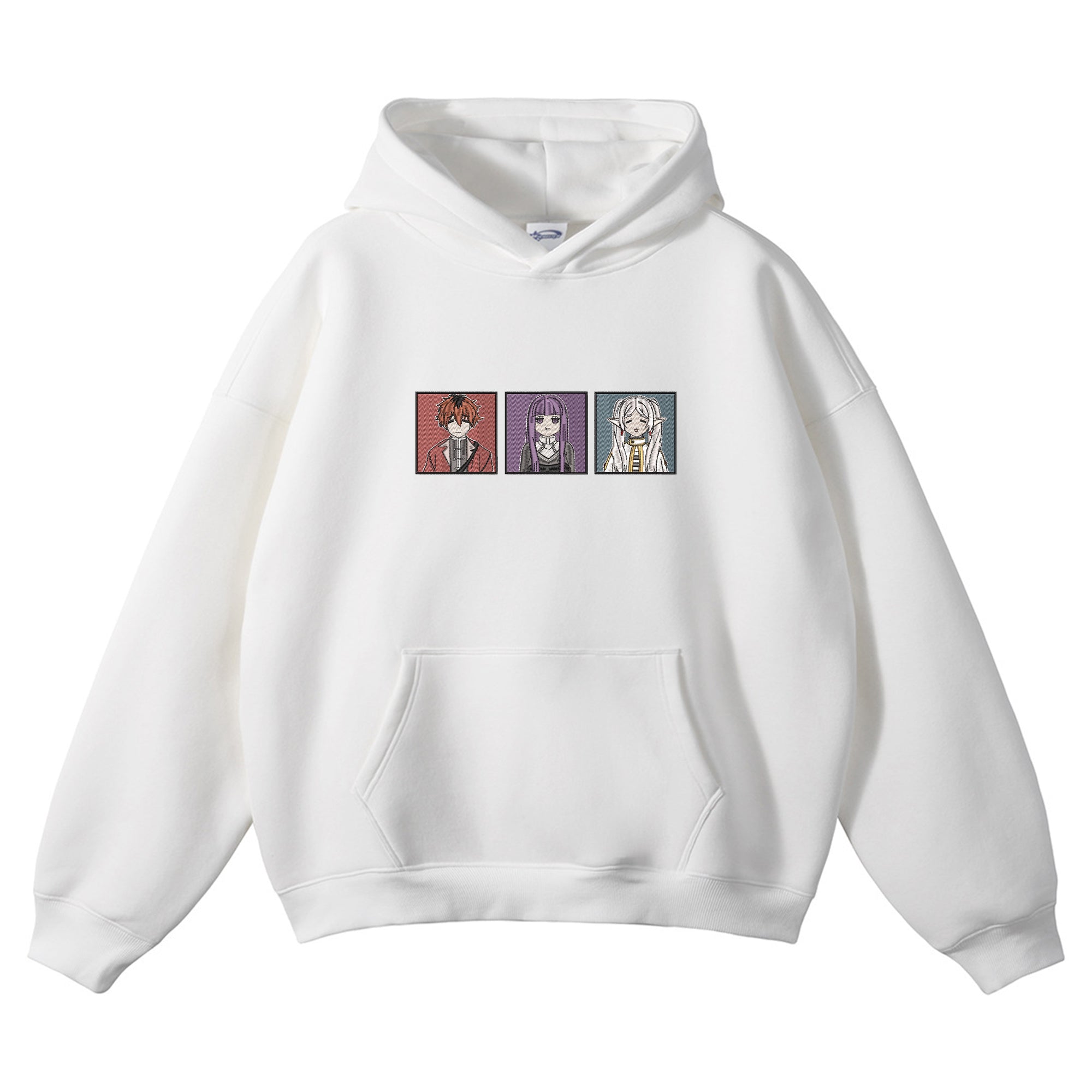 Frieren Fern Stark Embroidered Hoodie