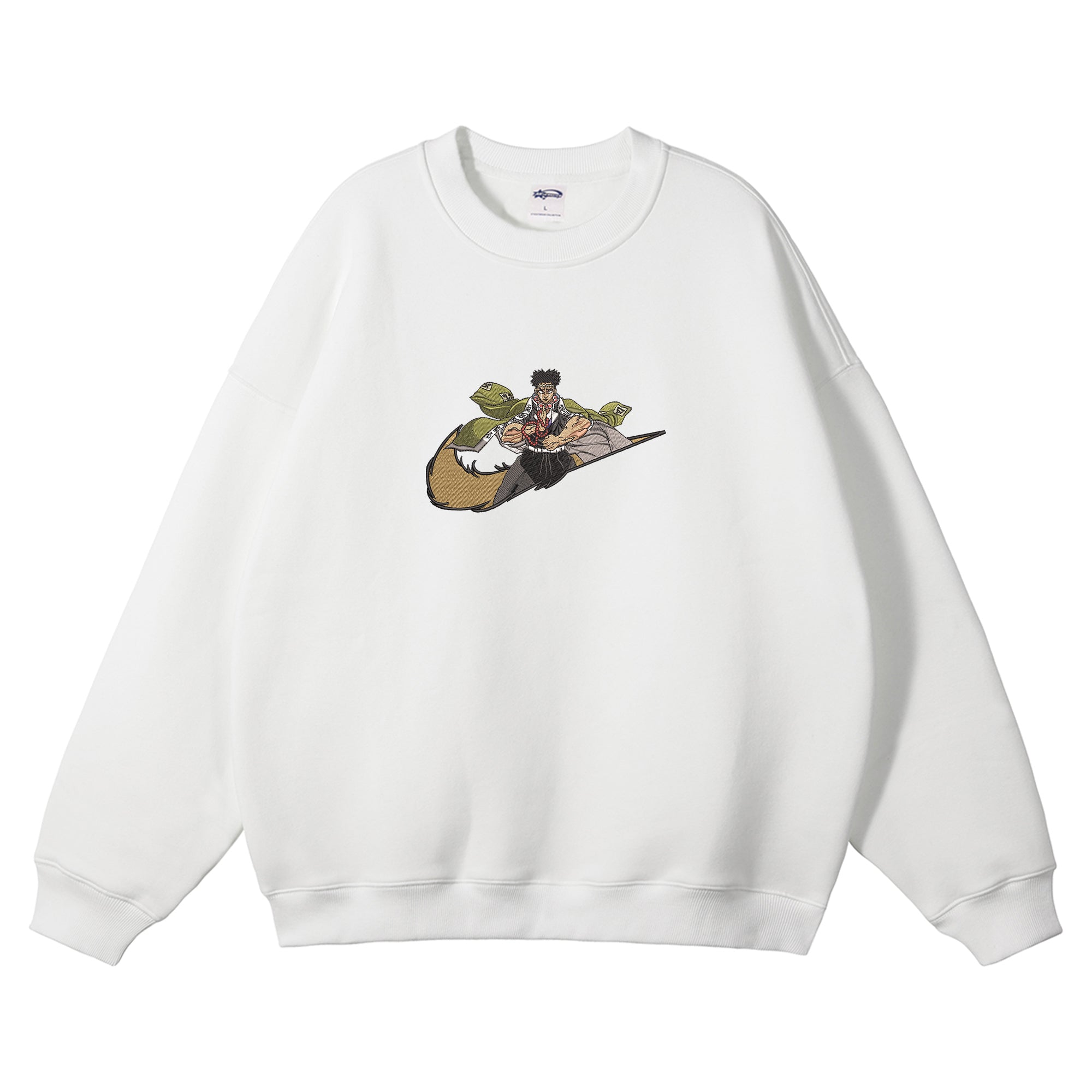Himejima Gyoumei Embroidered Crewneck Sweatshirt