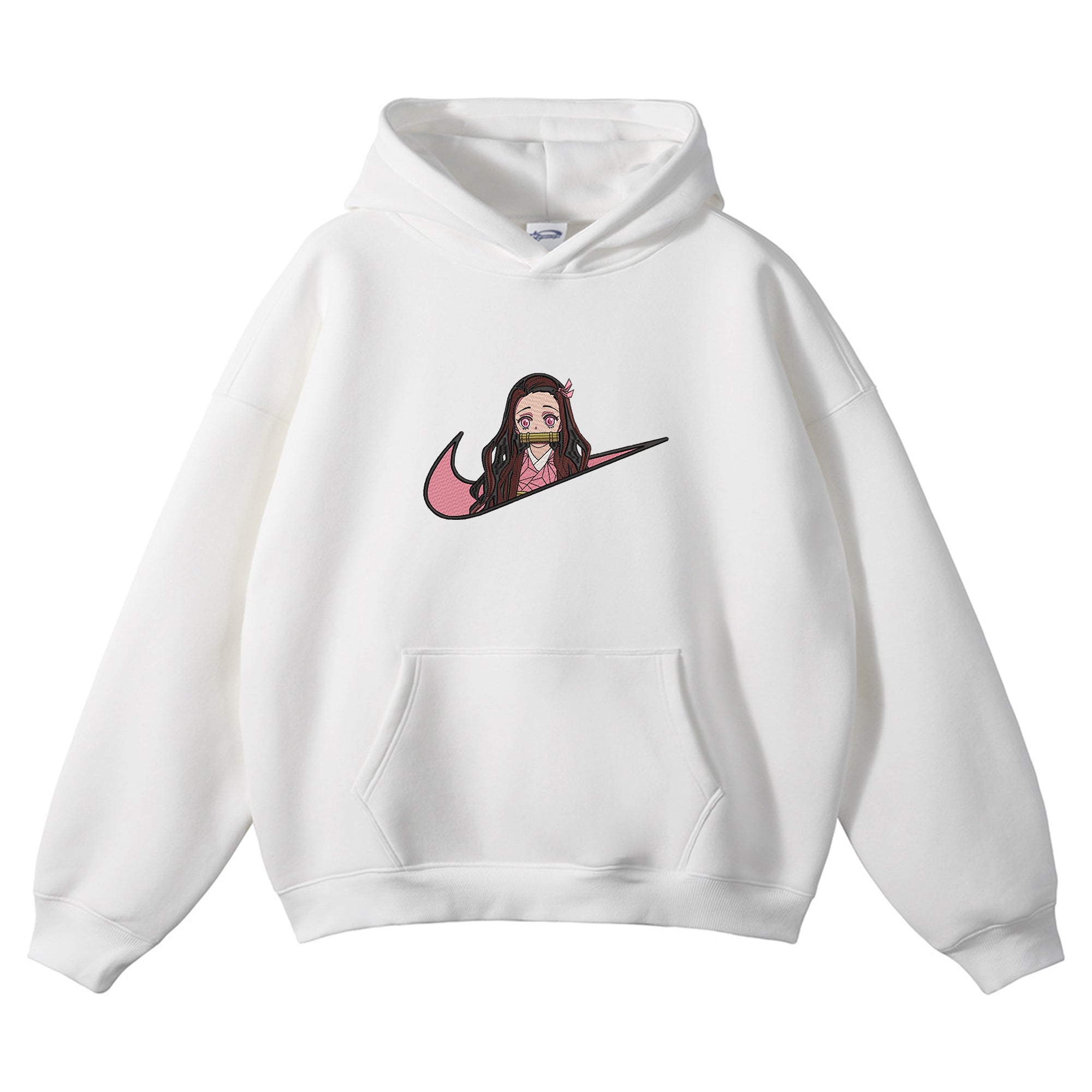 Kamado Nezuko Embroidered Hoodie