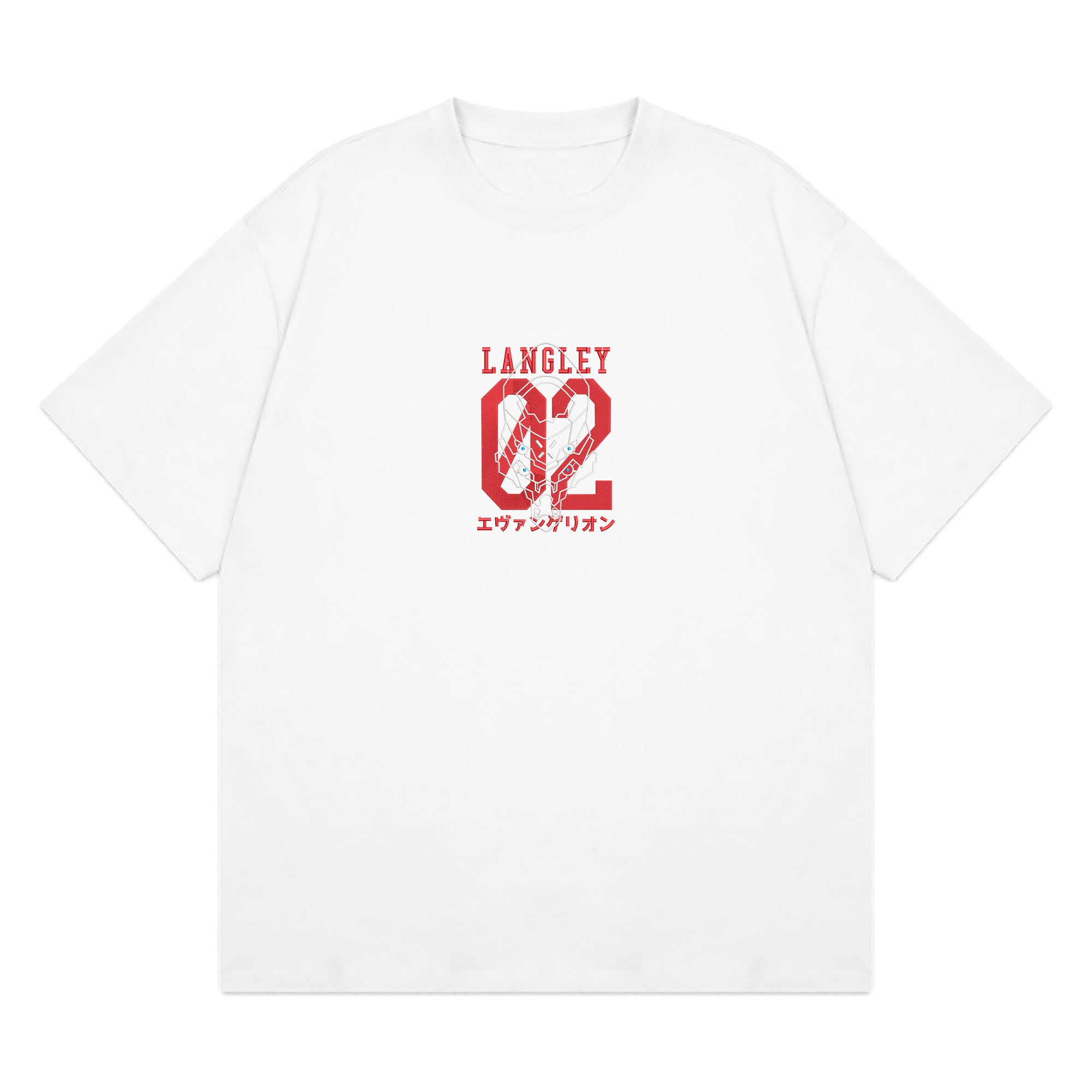 Asuka EVA02 Embroidered T-Shirt