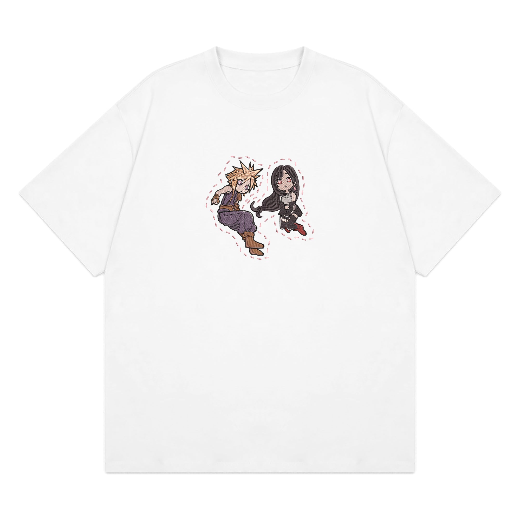 Cloud Tifa Embroidered T-Shirt