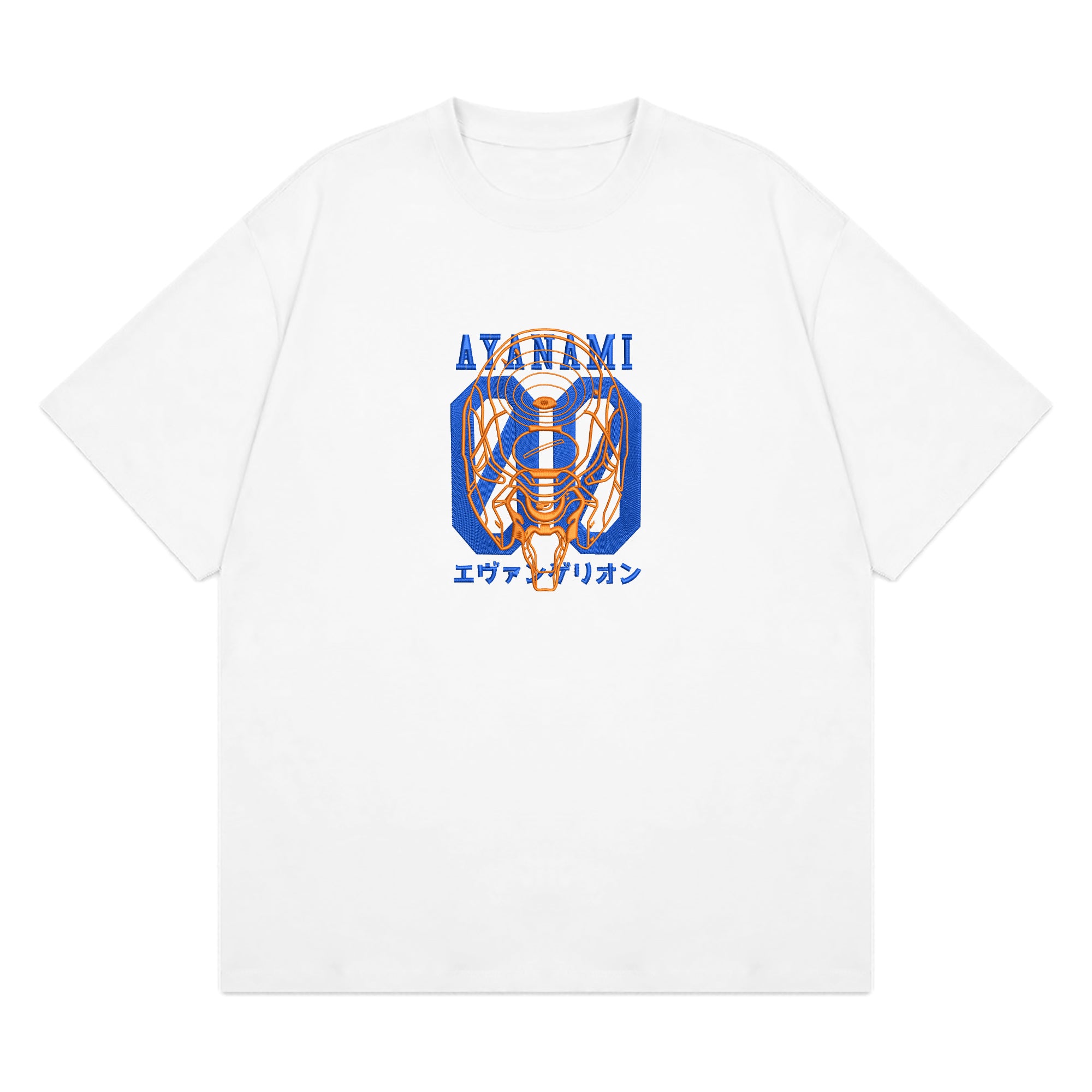 Rei Ayanami EVA00 Embroidered T-Shirt