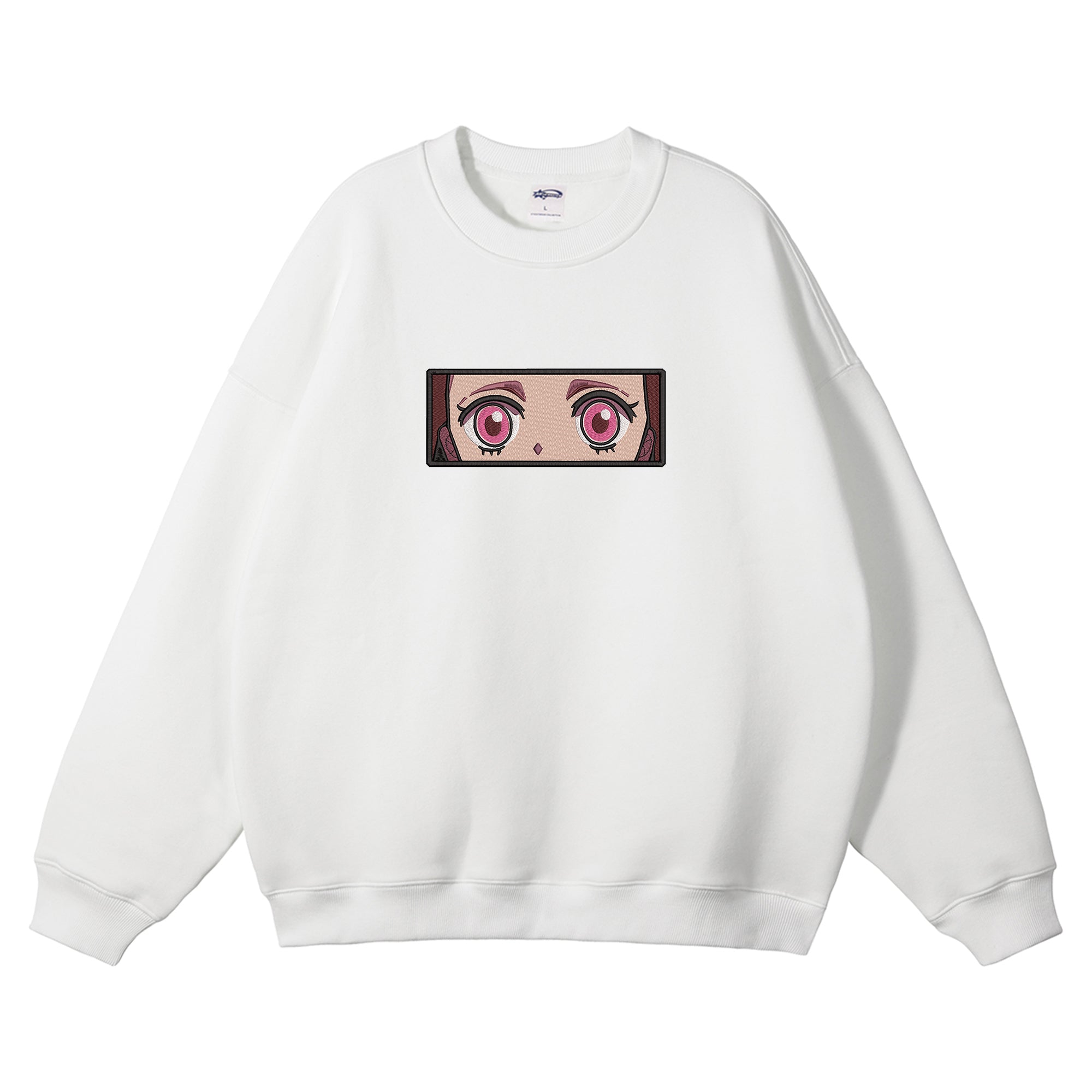 Kamado Nezuko Embroidered Crewneck Sweatshirt