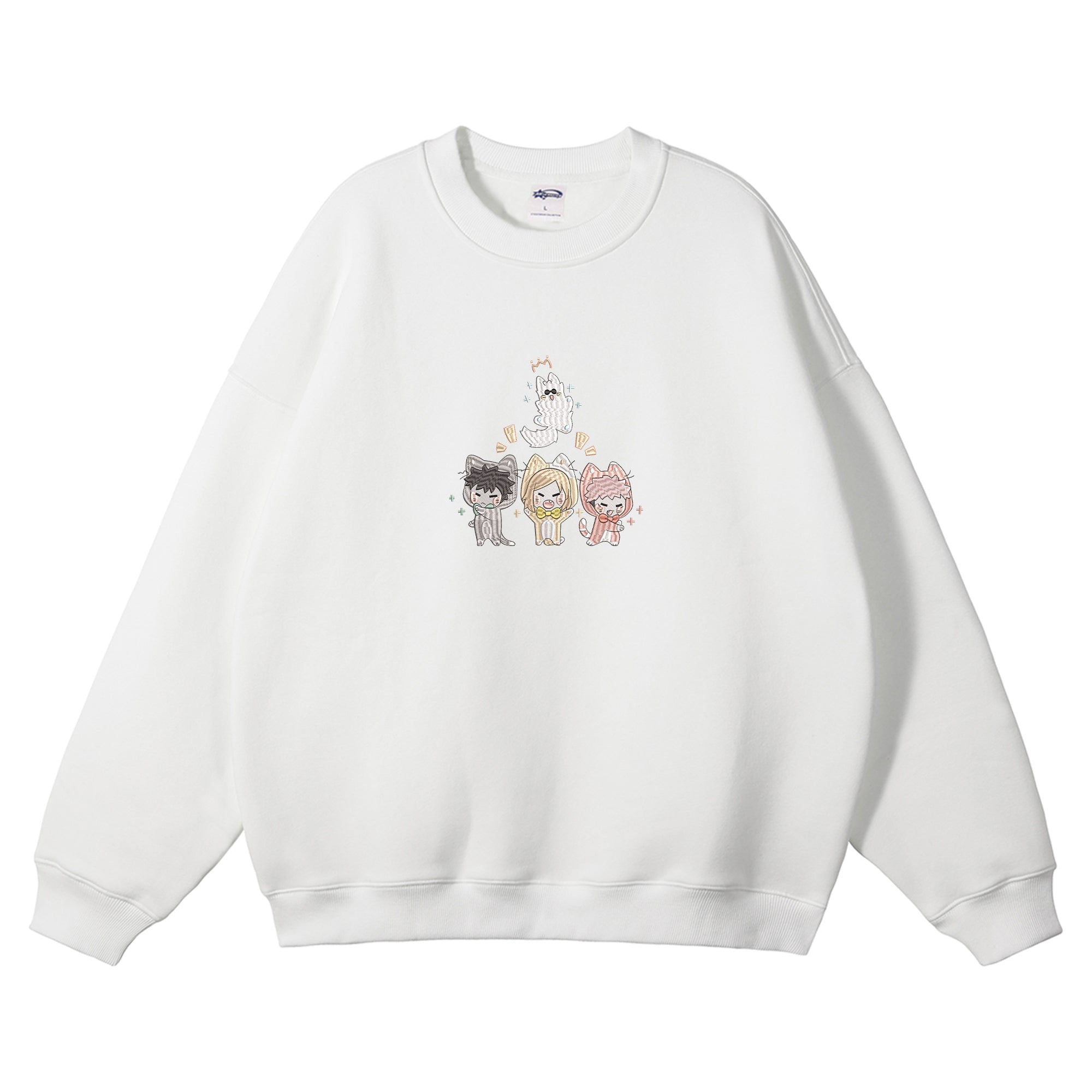 Jujutsu Kaisen Embroidered Crewneck Sweatshirt