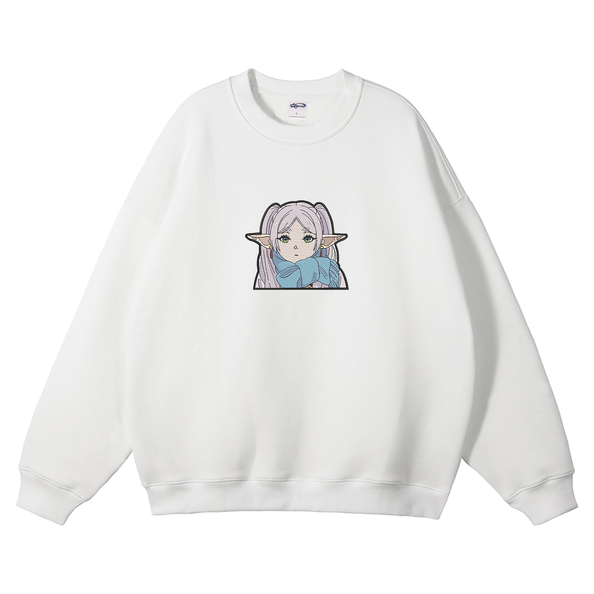 Frieren Embroidered Crewneck Sweatshirt