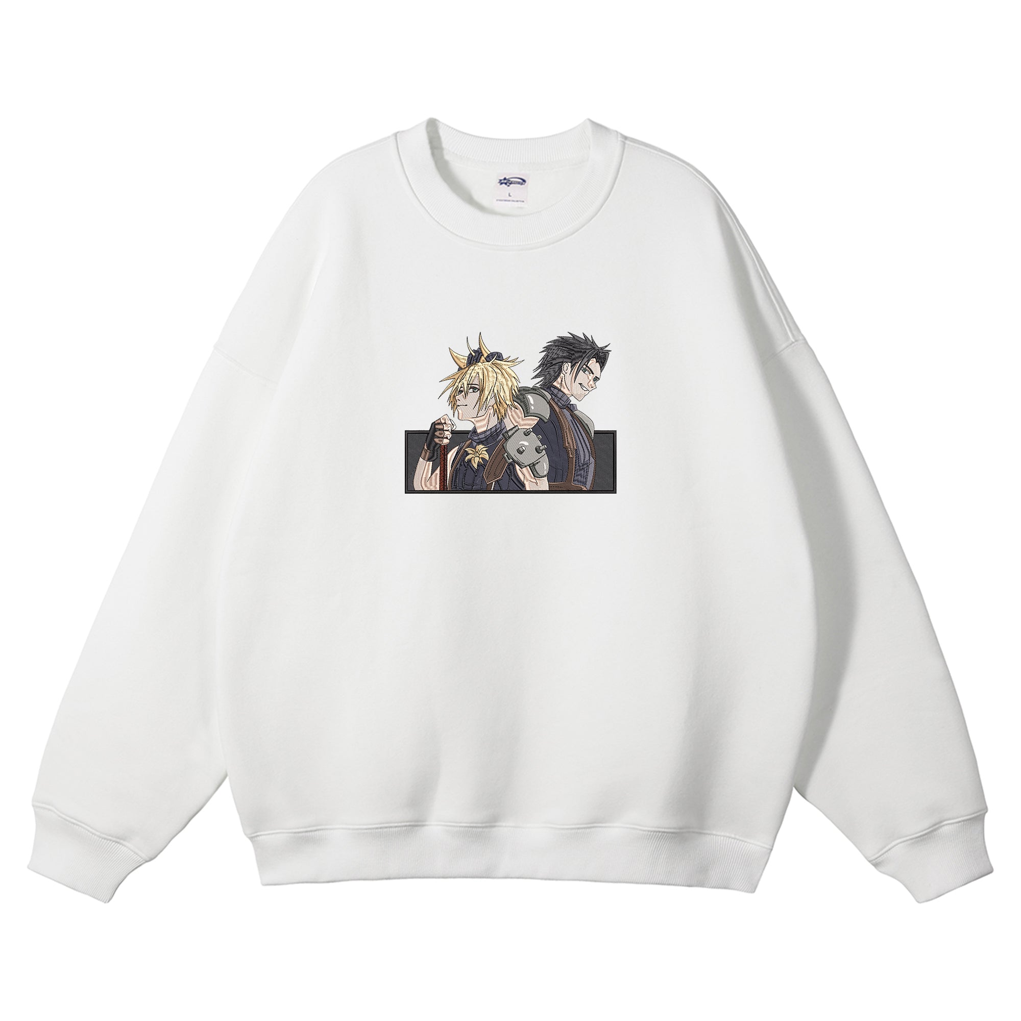 Cloud Zack Embroidered Crewneck Sweatshirt
