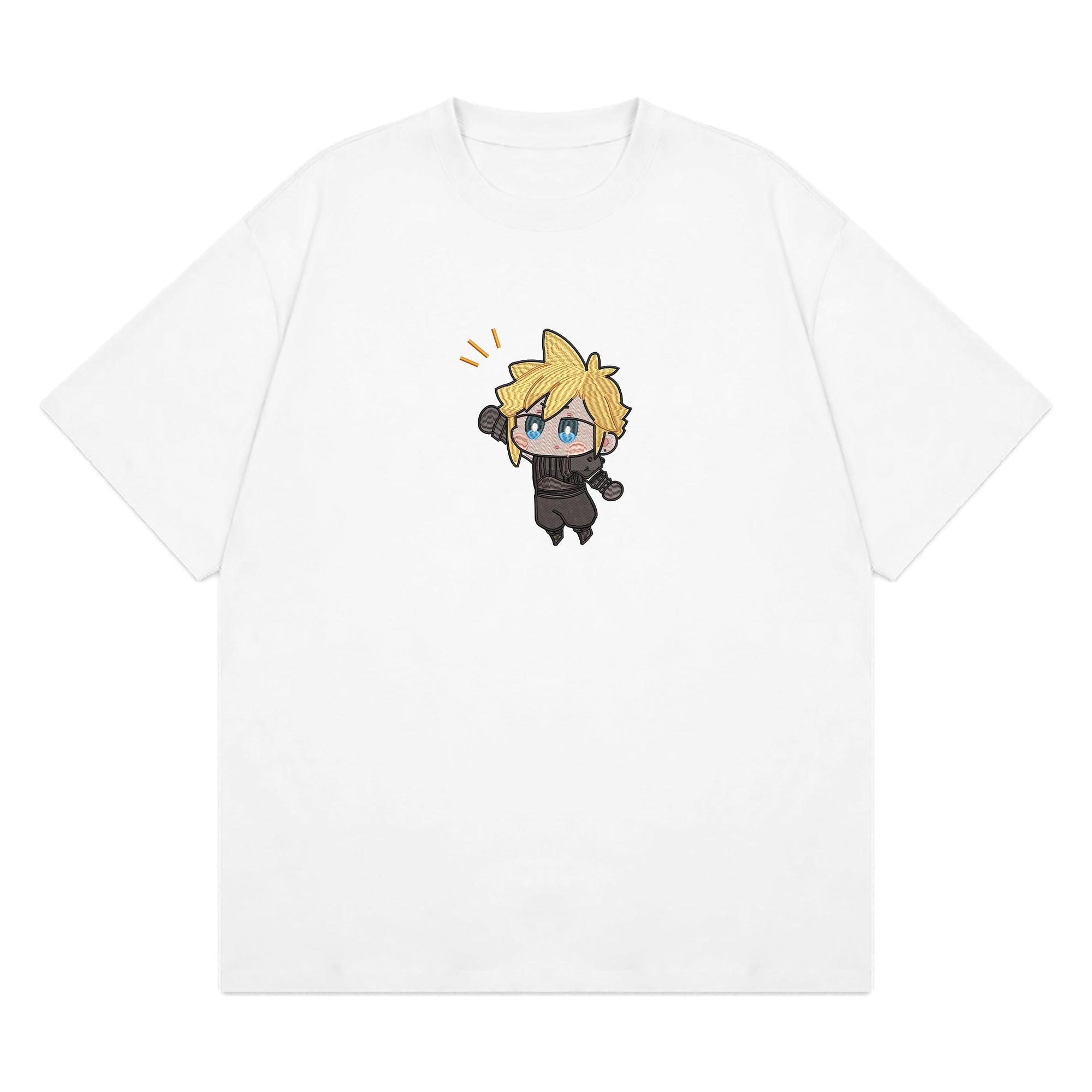 Cloud Strife Embroidered T-Shirt