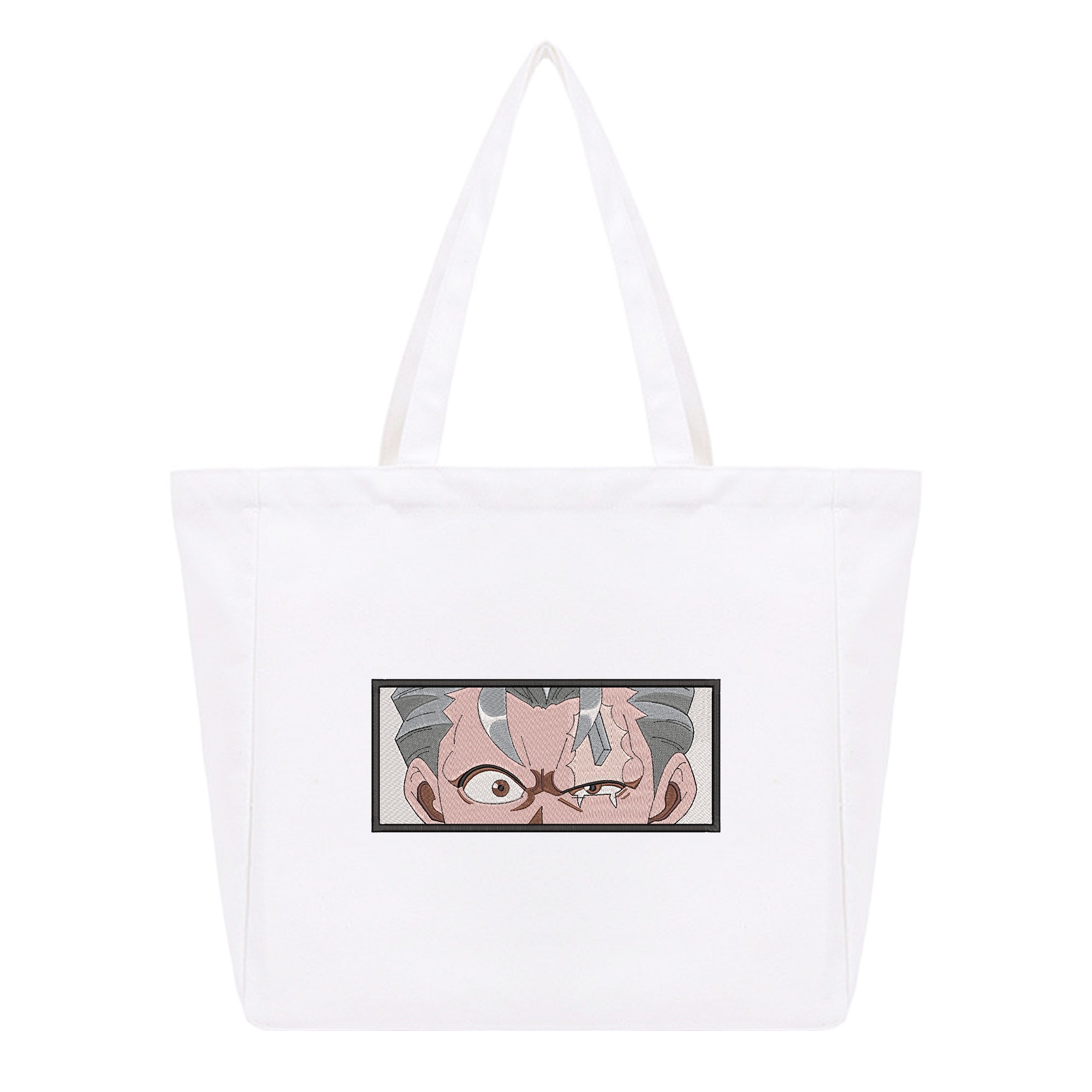 Andy Undead Embroidery Cotton Tote Bag