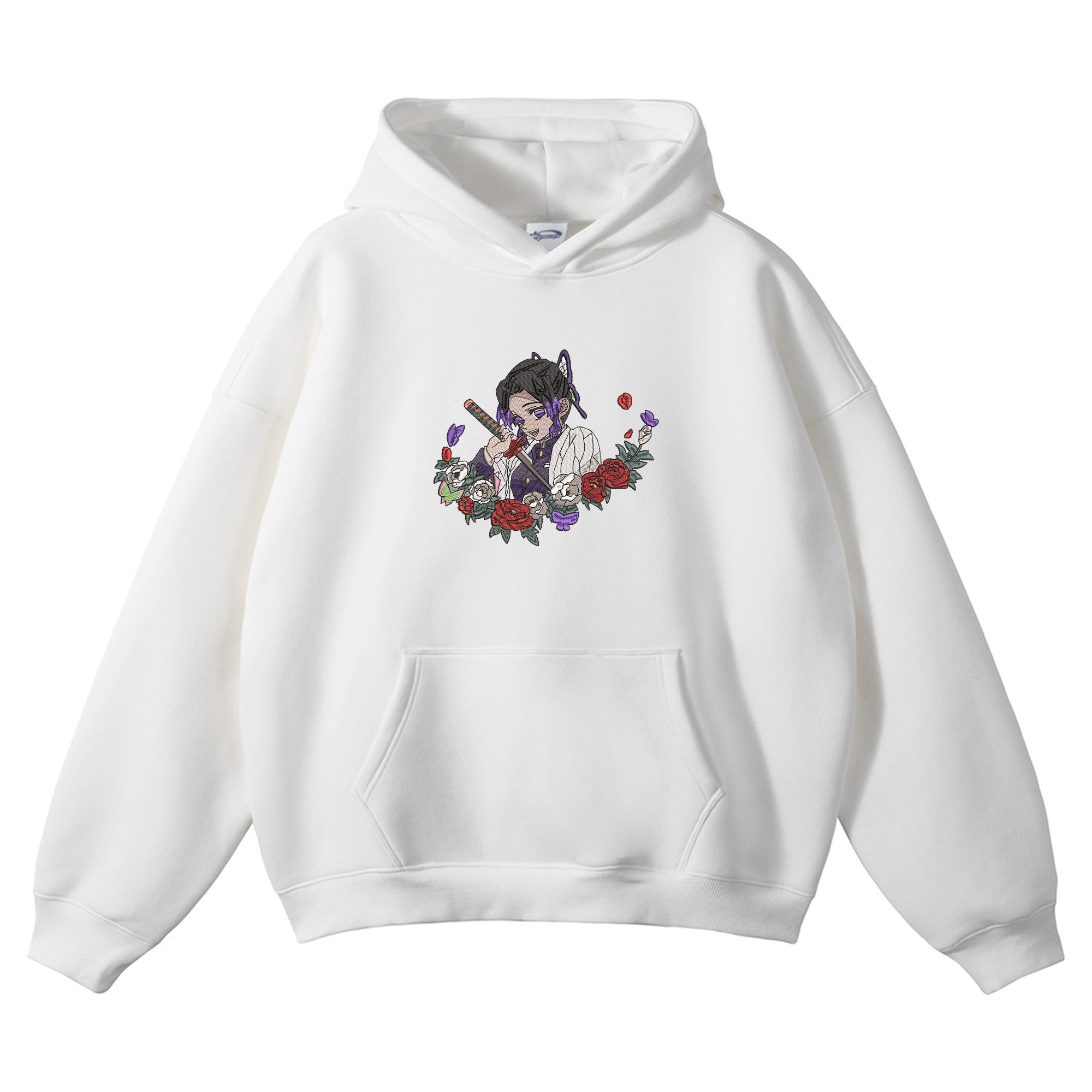 Kochou Shinobu Embroidered Hoodie