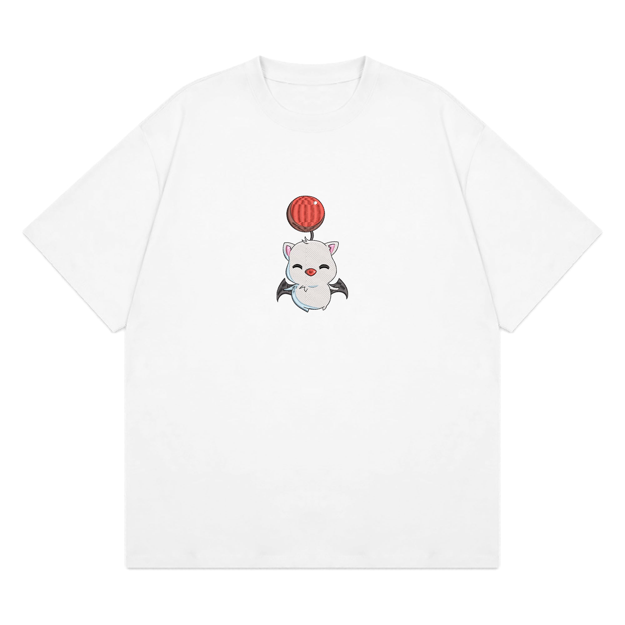 Moogle Embroidered T-Shirt