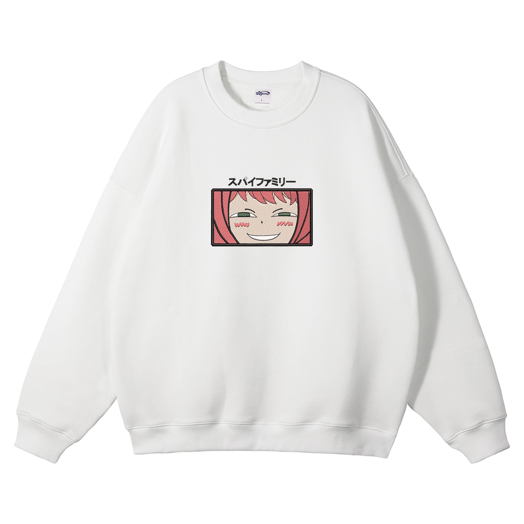 Anya Forger Embroidered Crewneck Sweatshirt
