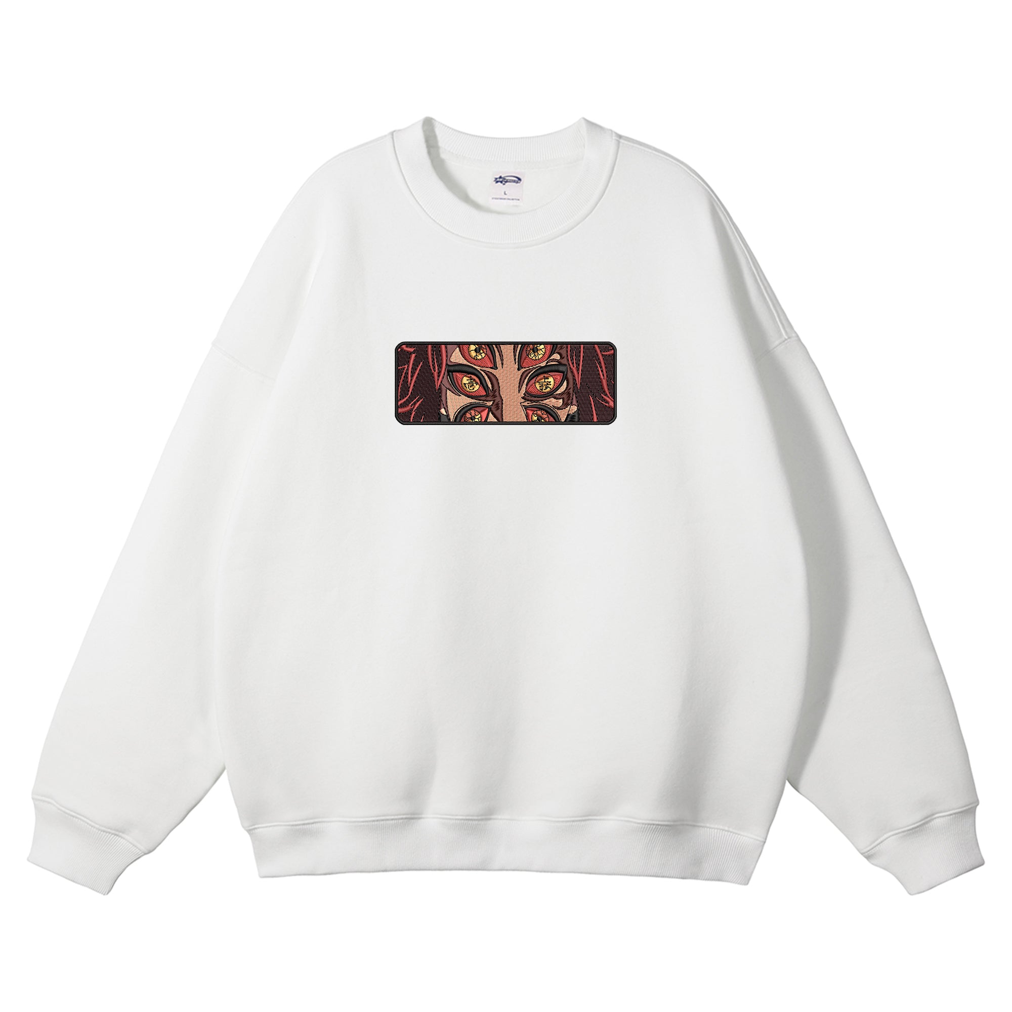 Kokushibou Embroidered Crewneck Sweatshirt