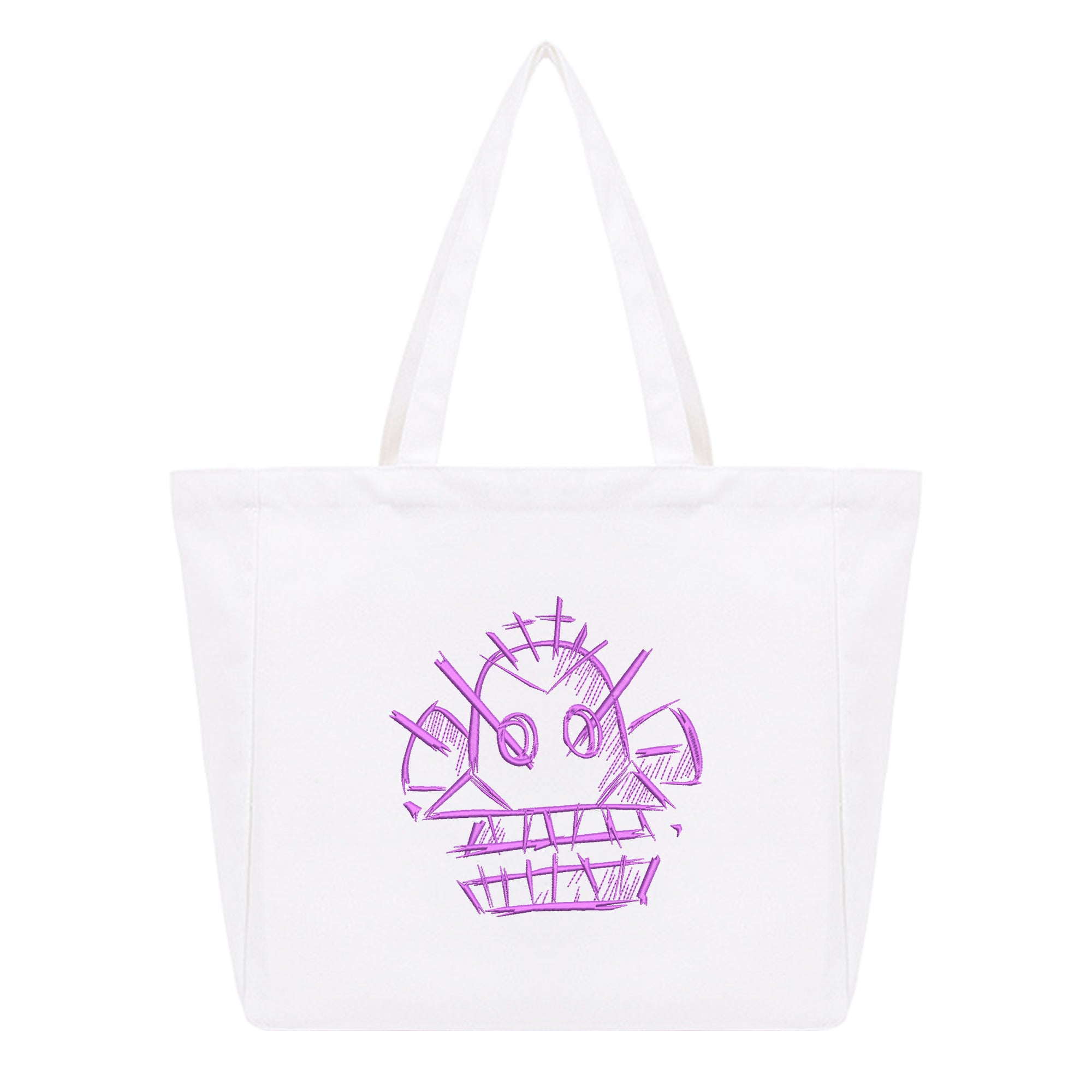 Jinx Embroidery Cotton Tote Bag
