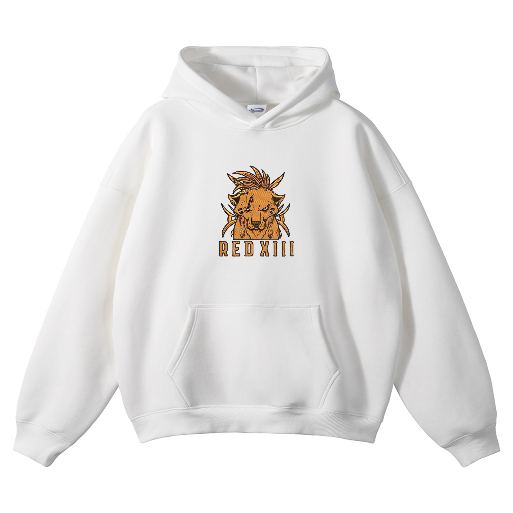 Red XIII Embroidered Hoodie