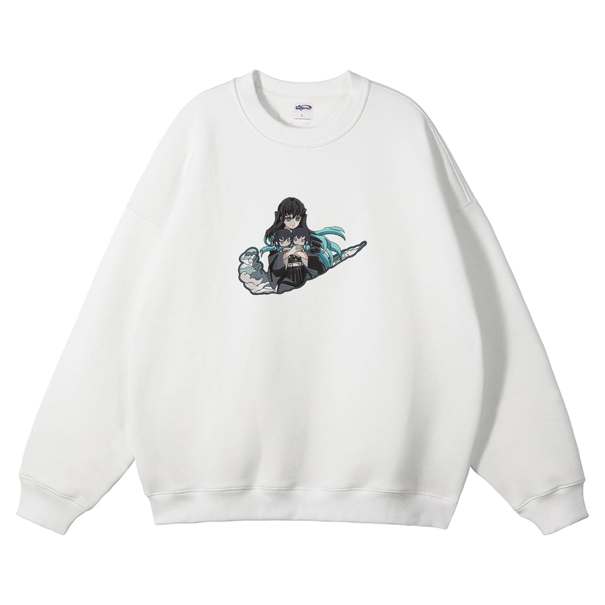 Tokitou Muichirou Embroidered Crewneck Sweatshirt