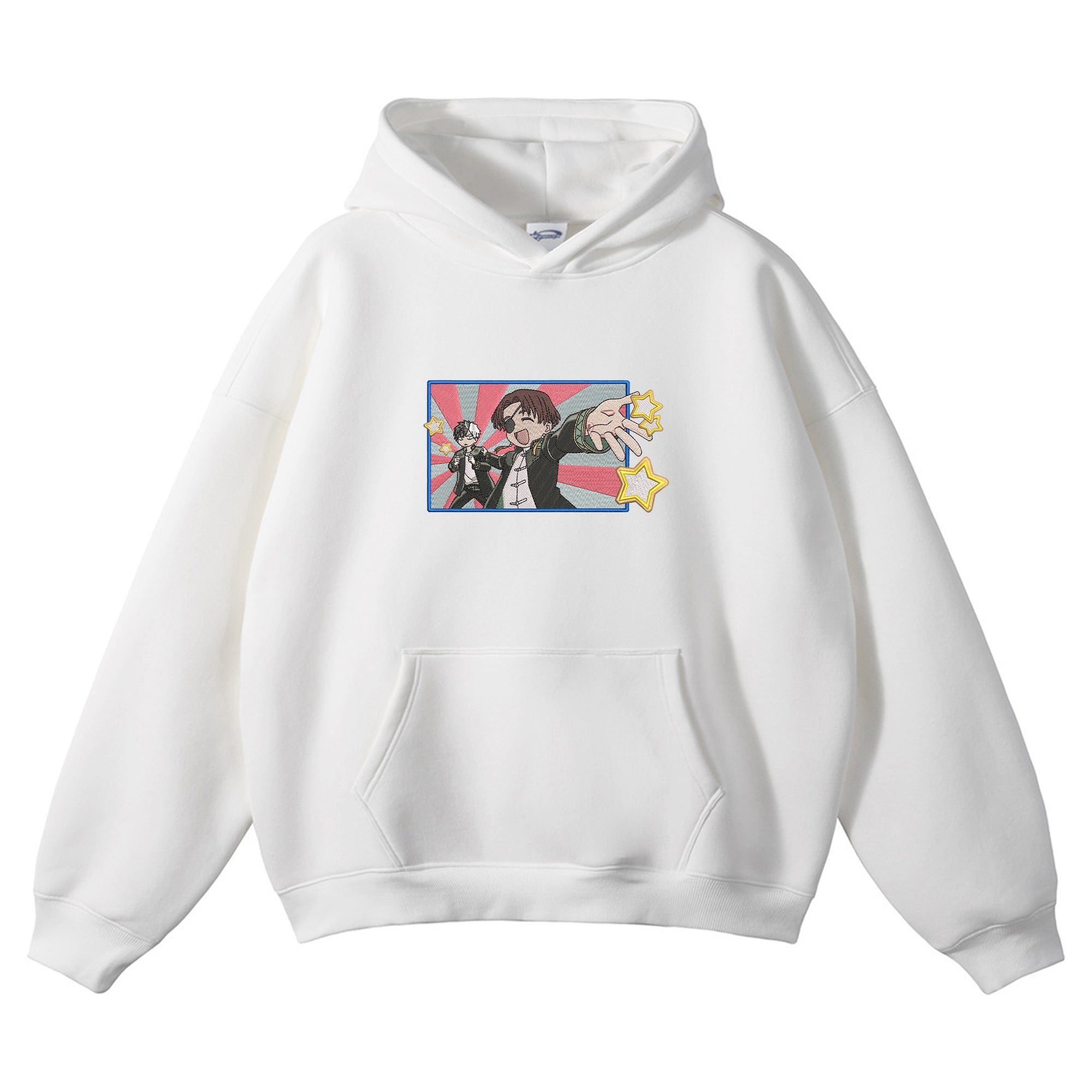 Sakura Haruka Hayato Suo Embroidered Hoodie