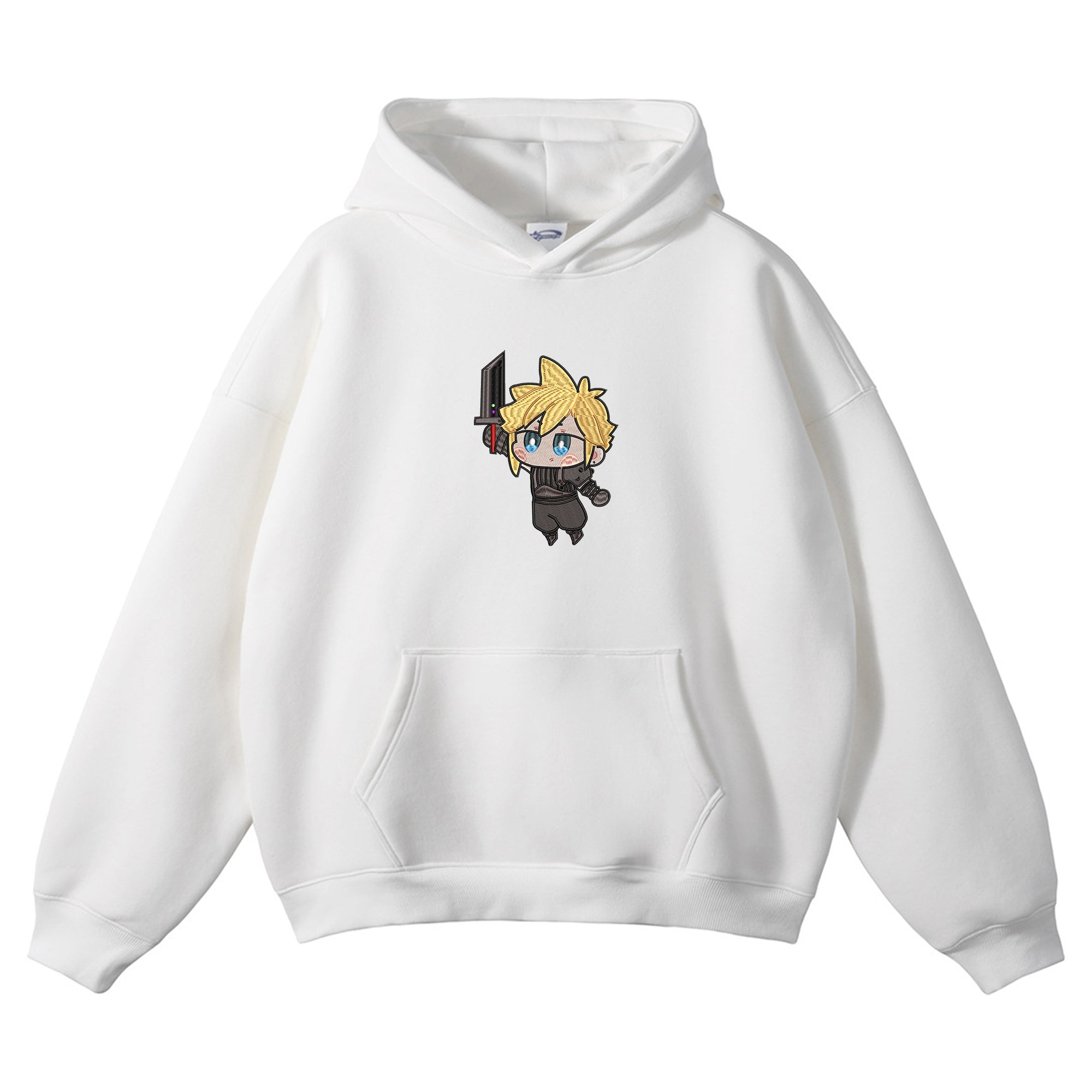 Cloud Strife Embroidered Hoodie
