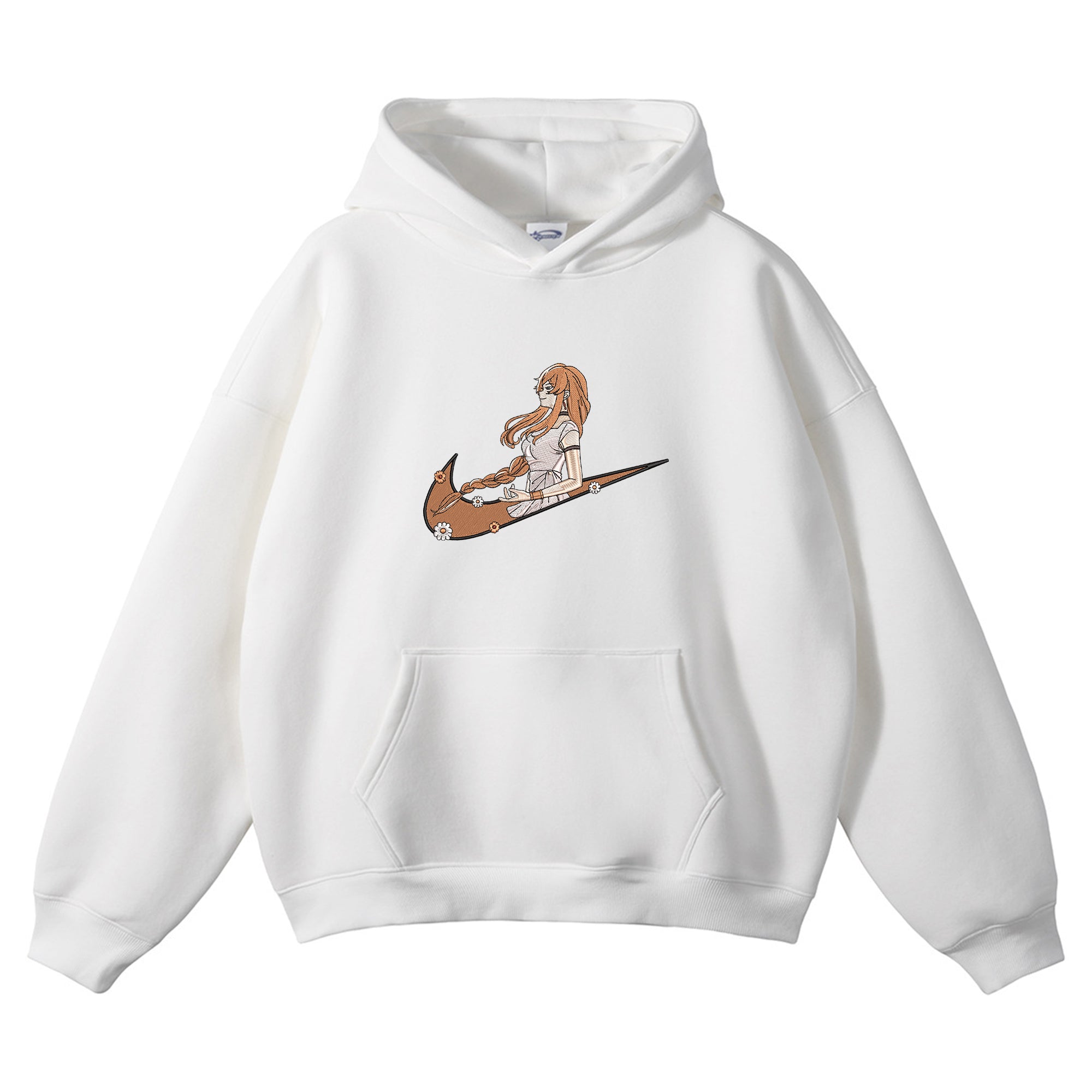 Flamme Embroidered Hoodie