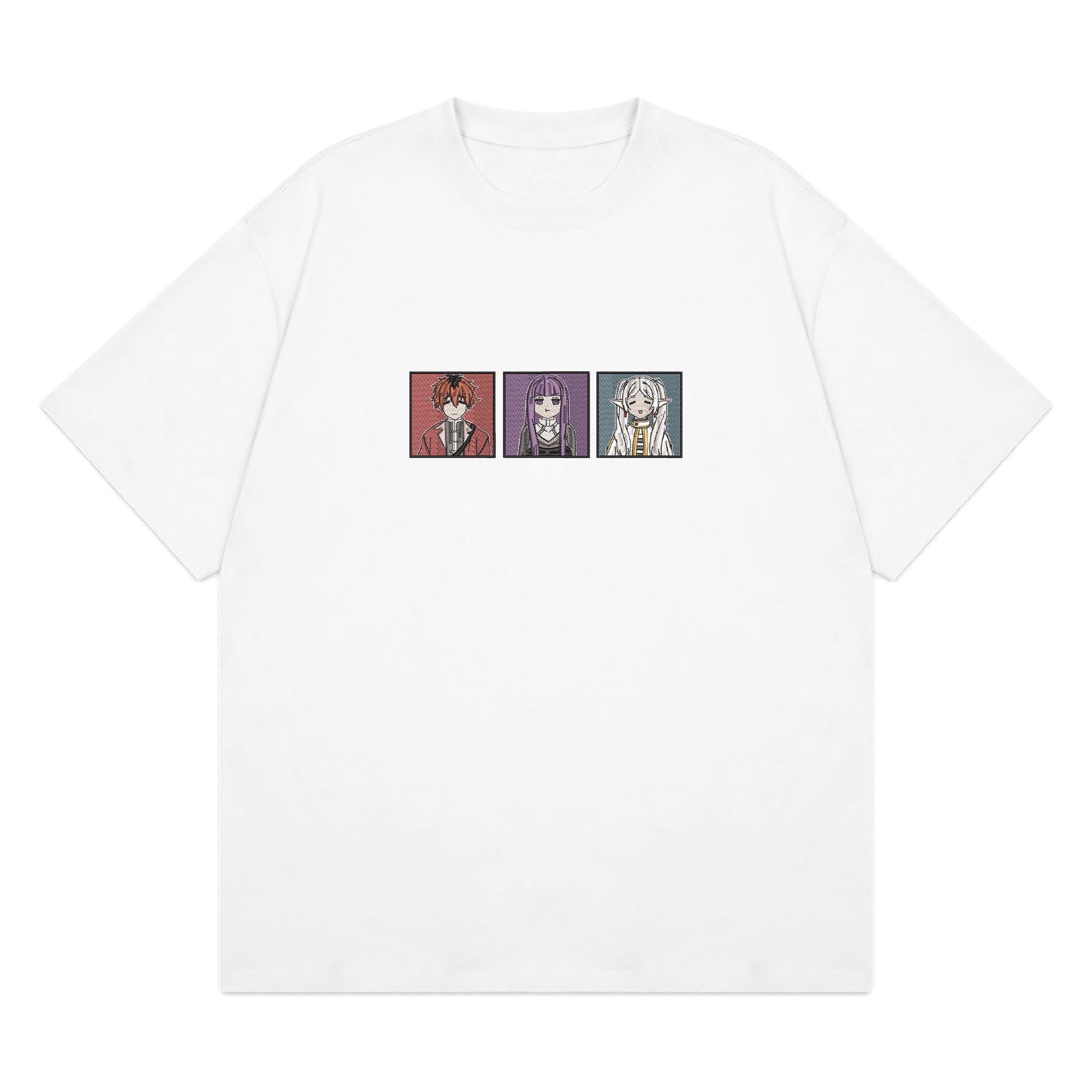 Frieren Fern Stark Embroidered T-Shirt