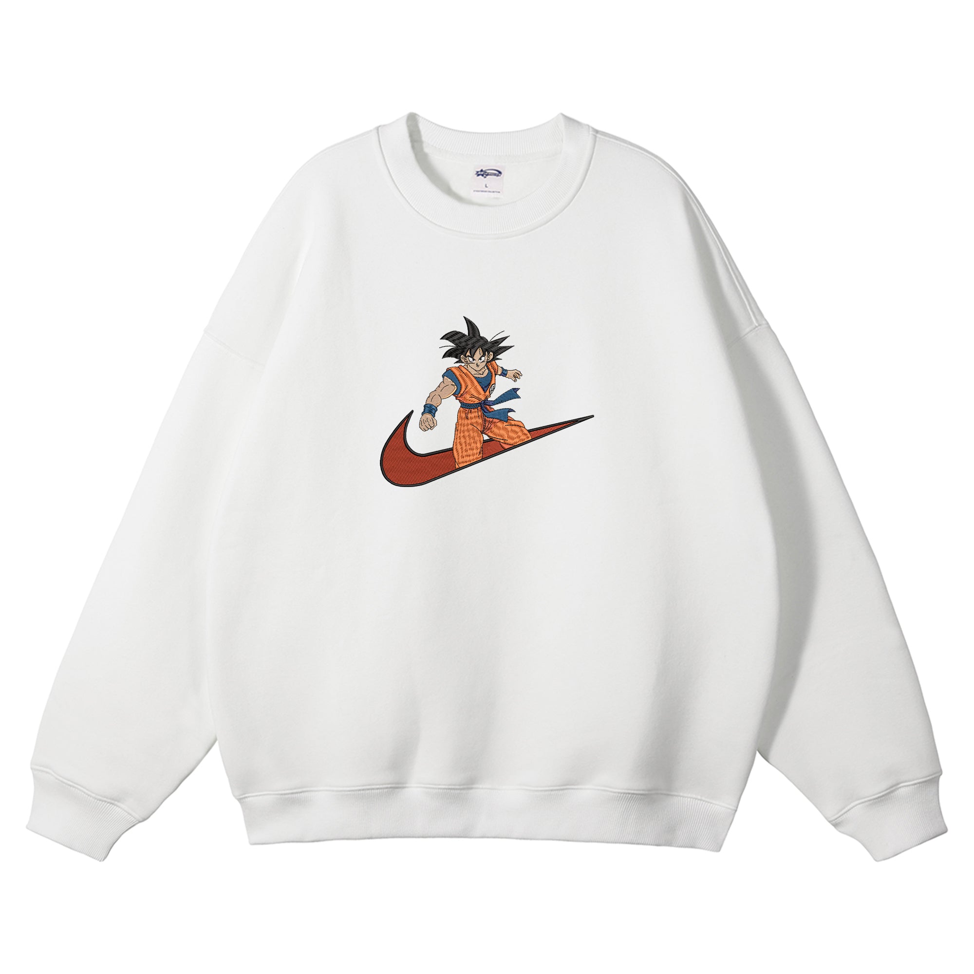 Son Goku Embroidered Crewneck Sweatshirt