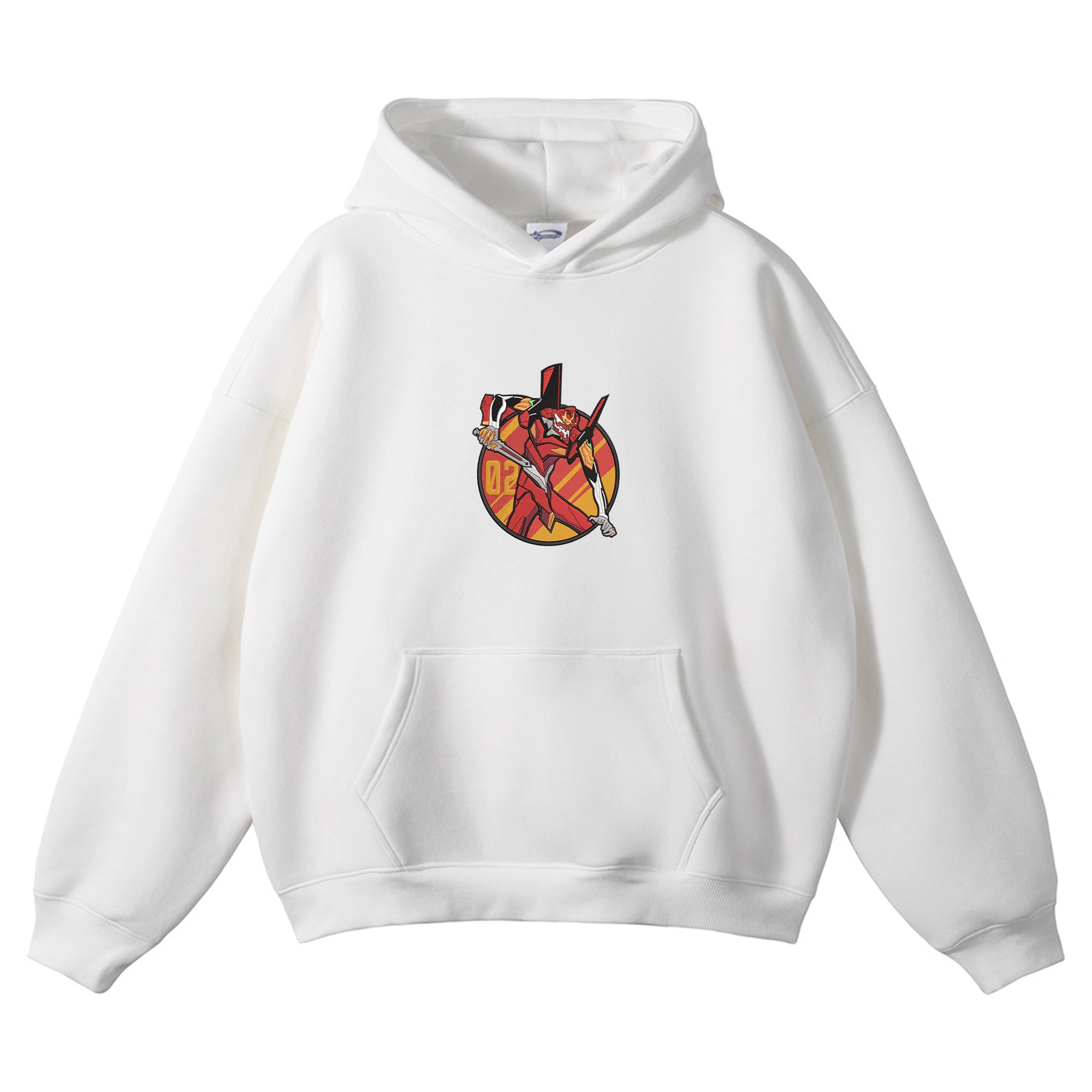Asuka EVA02 Embroidered Hoodie