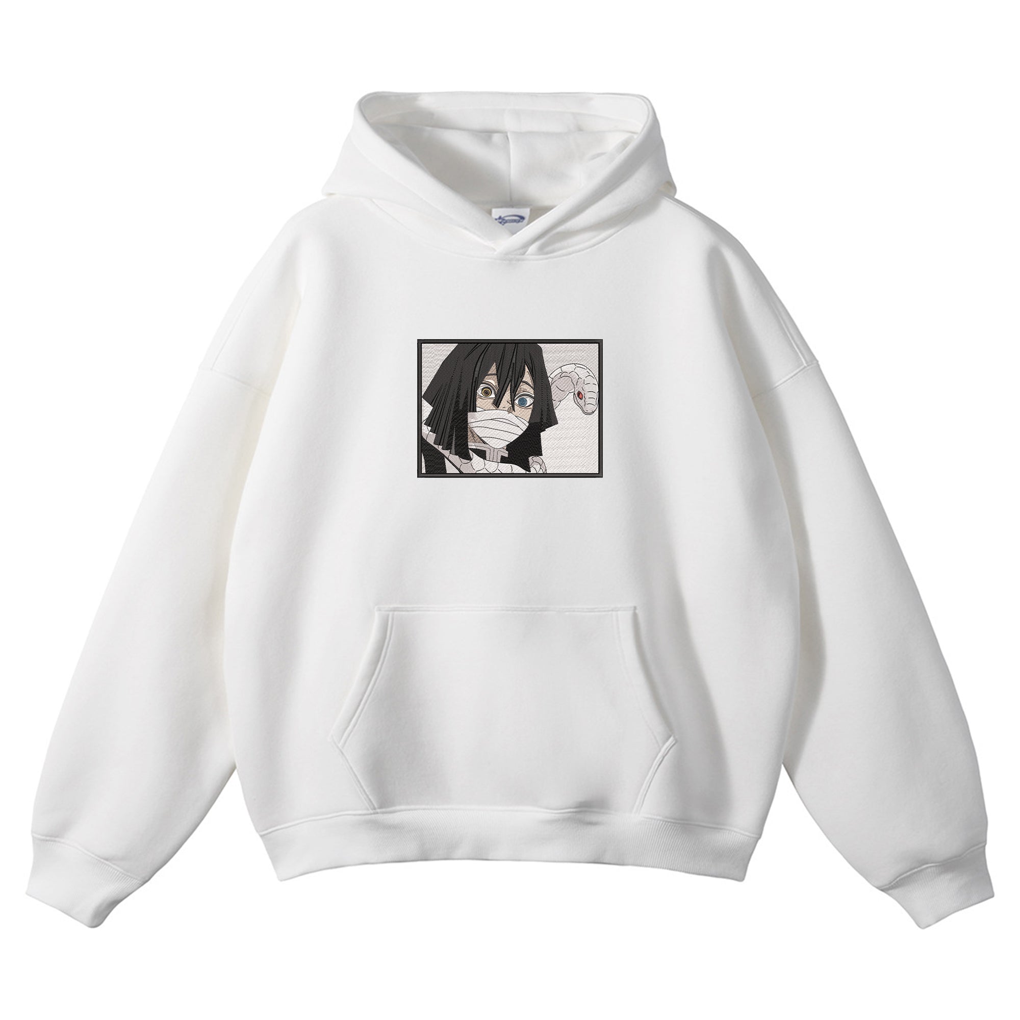 Iguro Obanai Embroidered Hoodie
