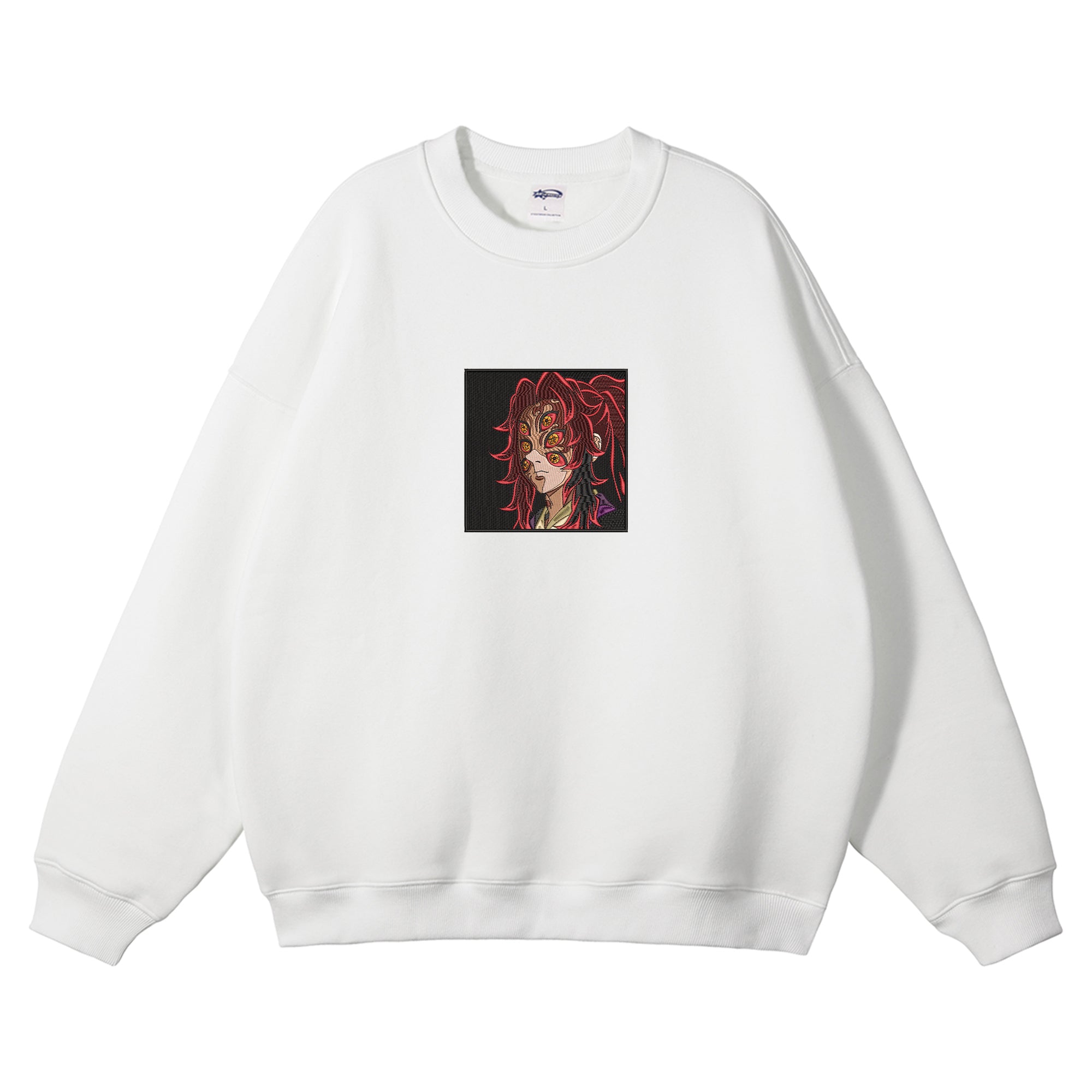 Kokushibou Embroidered Crewneck Sweatshirt