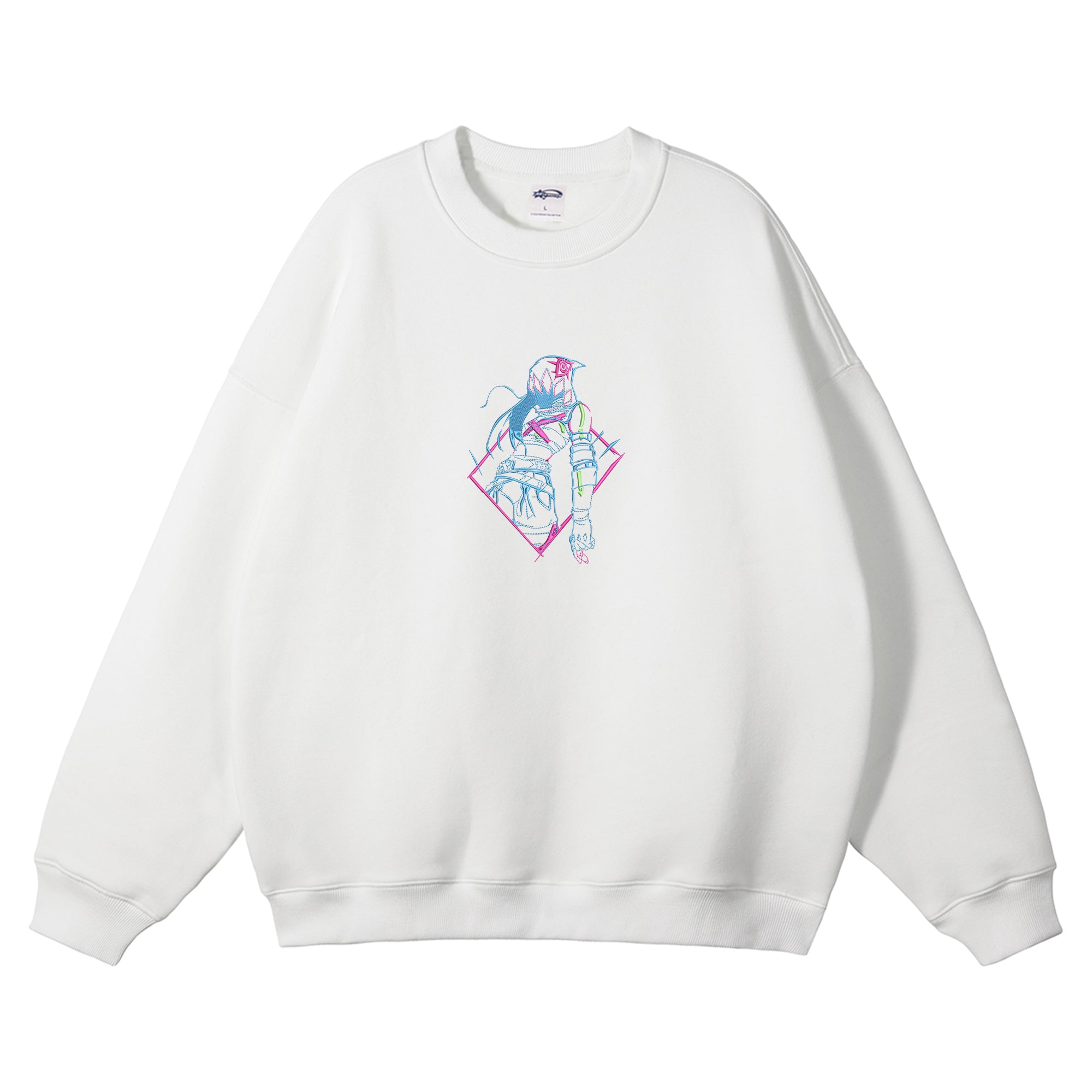 Jinx Embroidered Crewneck Sweatshirt