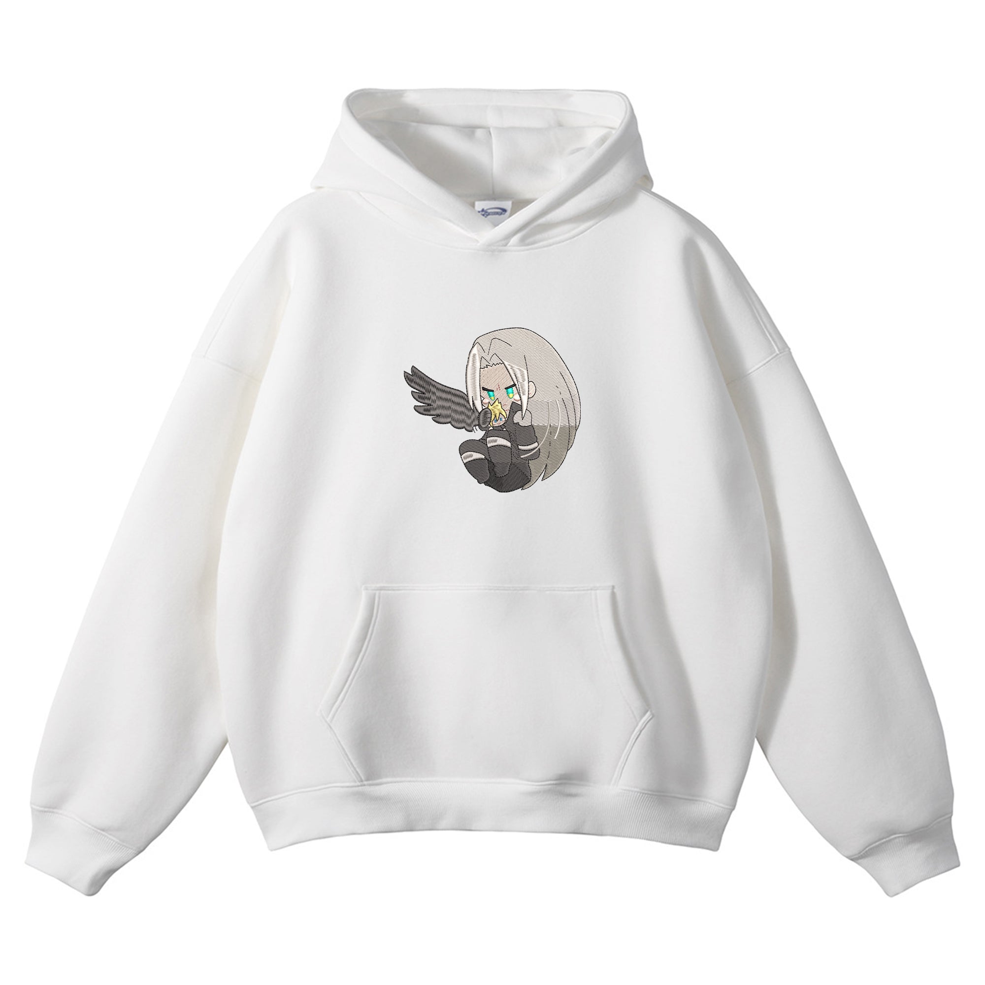Cloud Sephiroth Embroidered Hoodie