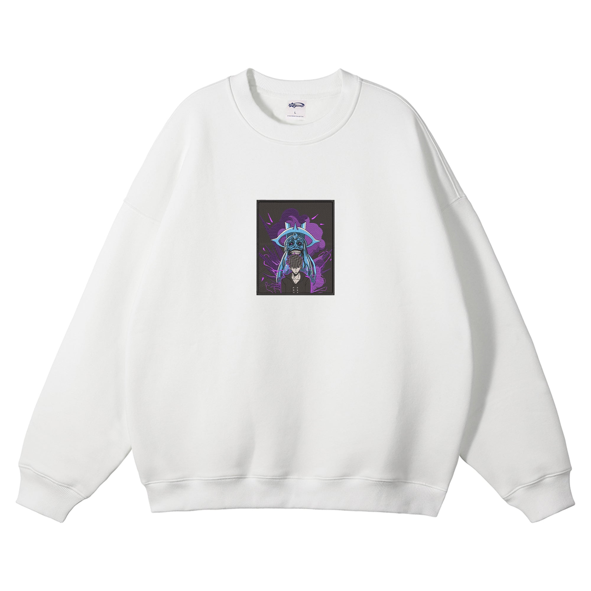 Sung Jin-woo Embroidered Crewneck Sweatshirt
