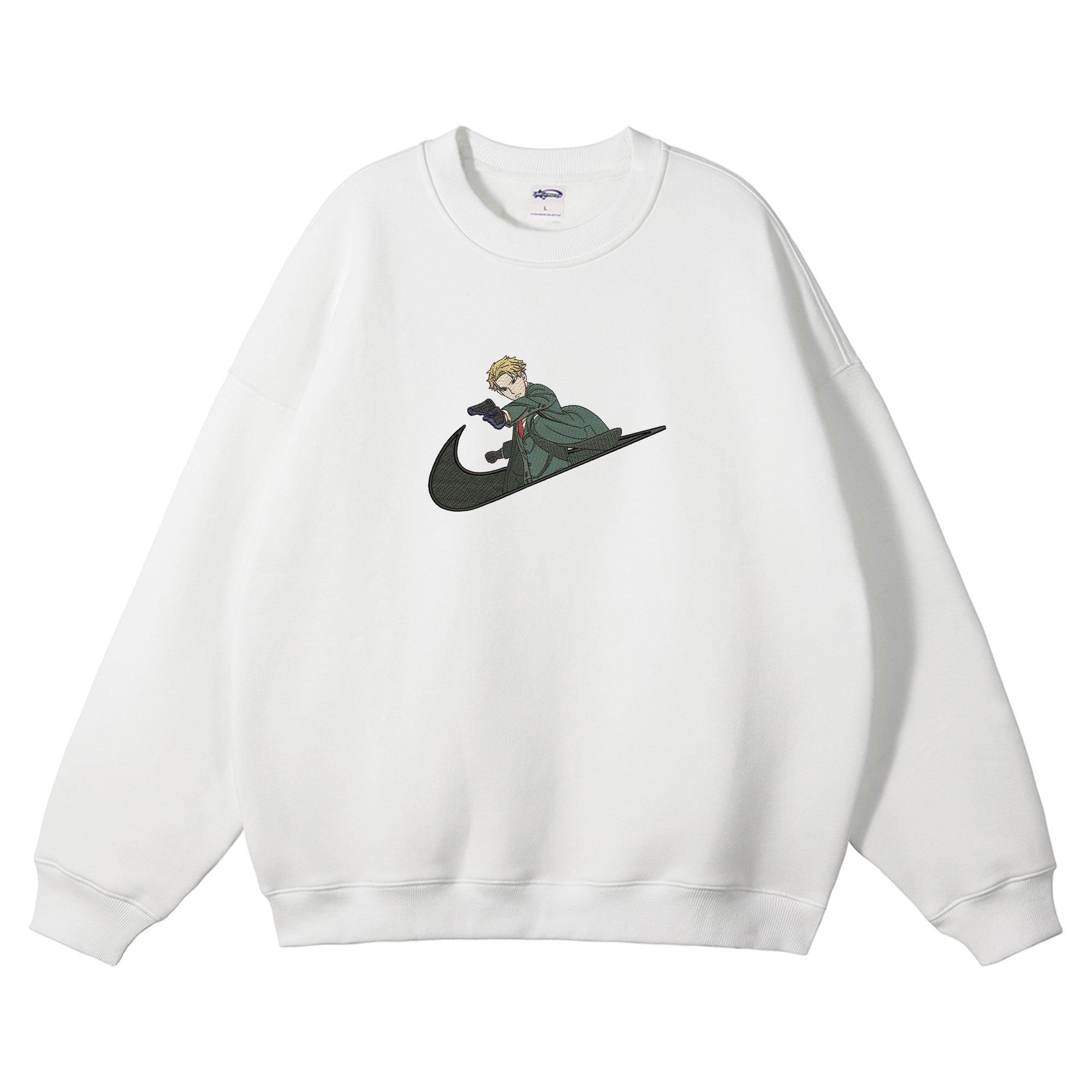 Loid Forger Embroidered Crewneck Sweatshirt