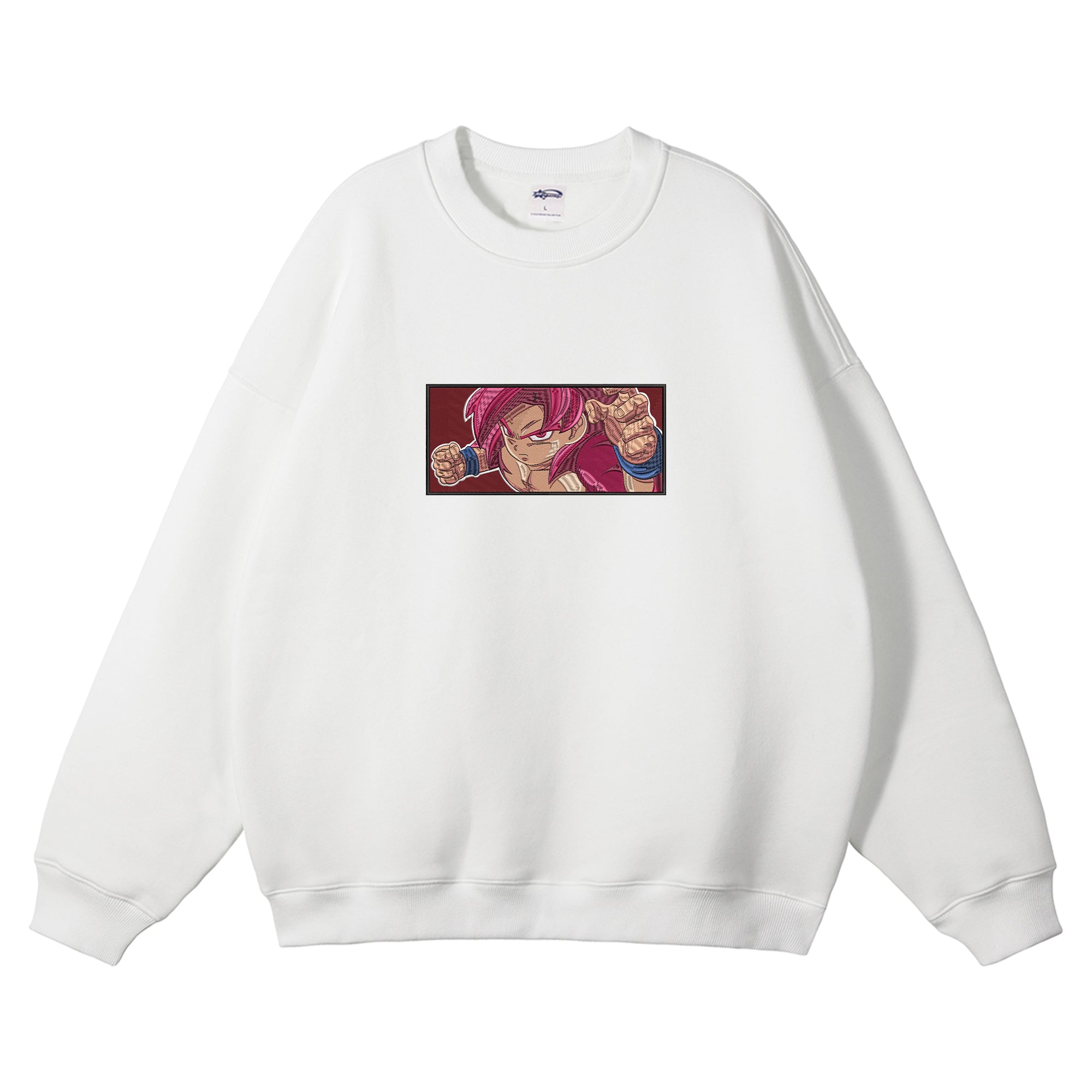 Son Goku Embroidered Crewneck Sweatshirt