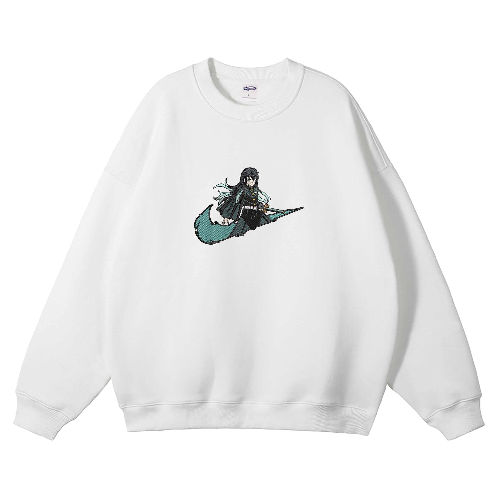 Tokitou Muichirou Embroidered Crewneck Sweatshirt