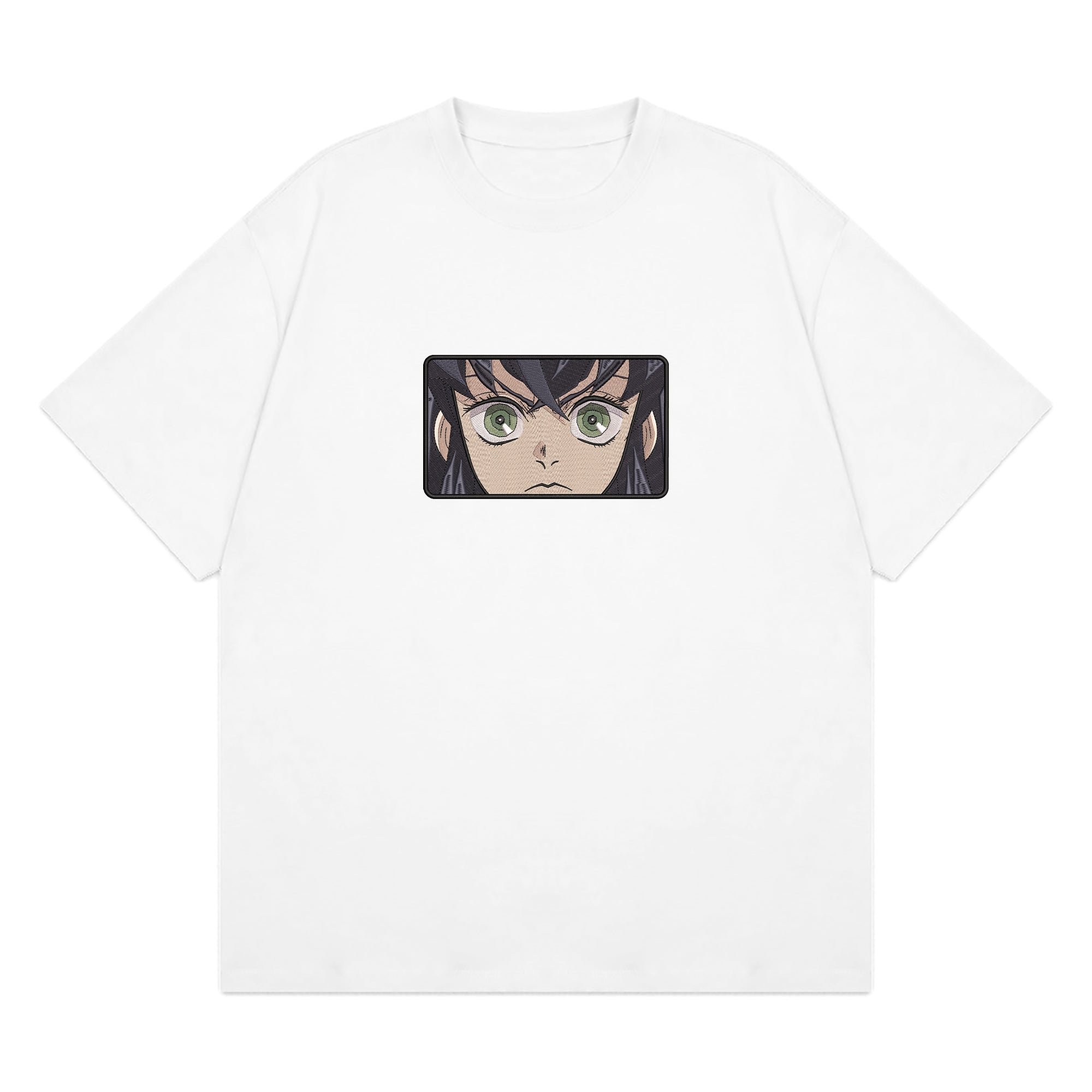Hashibira Inosuke Embroidered T-Shirt