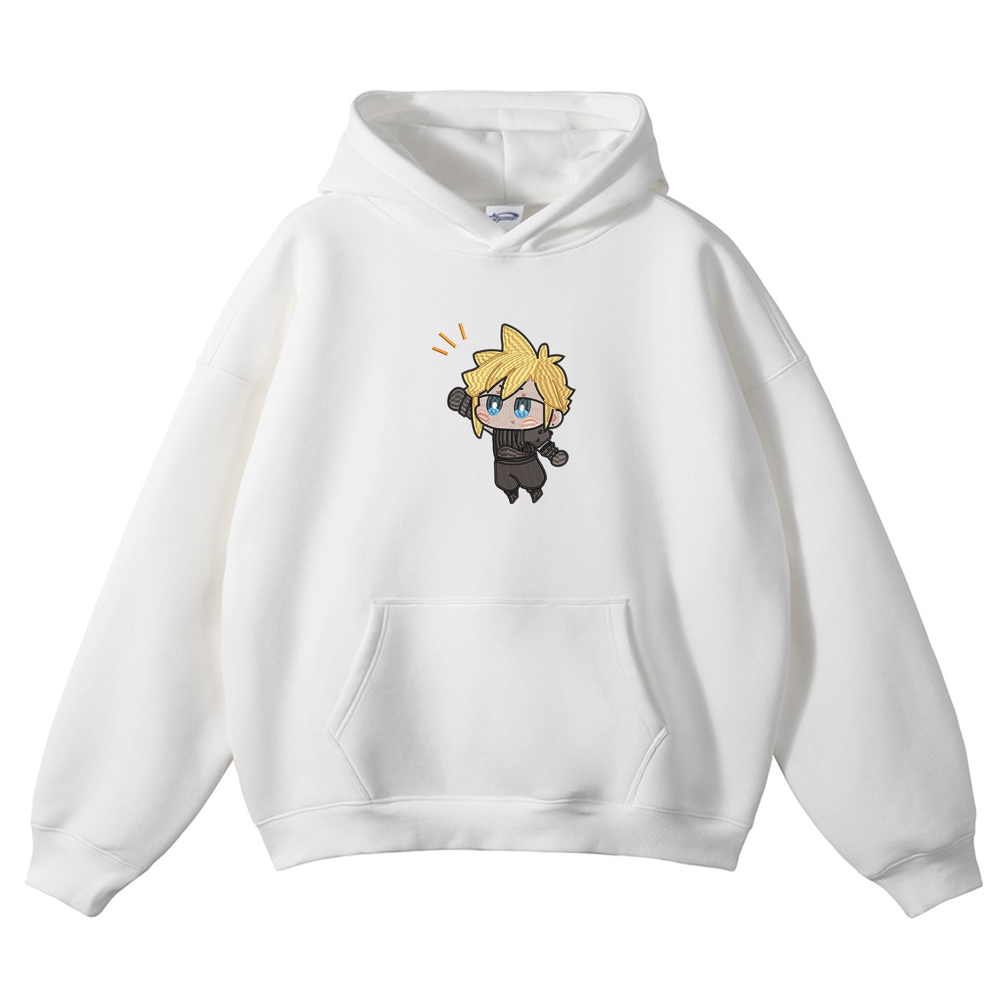 Cloud Strife Embroidered Hoodie