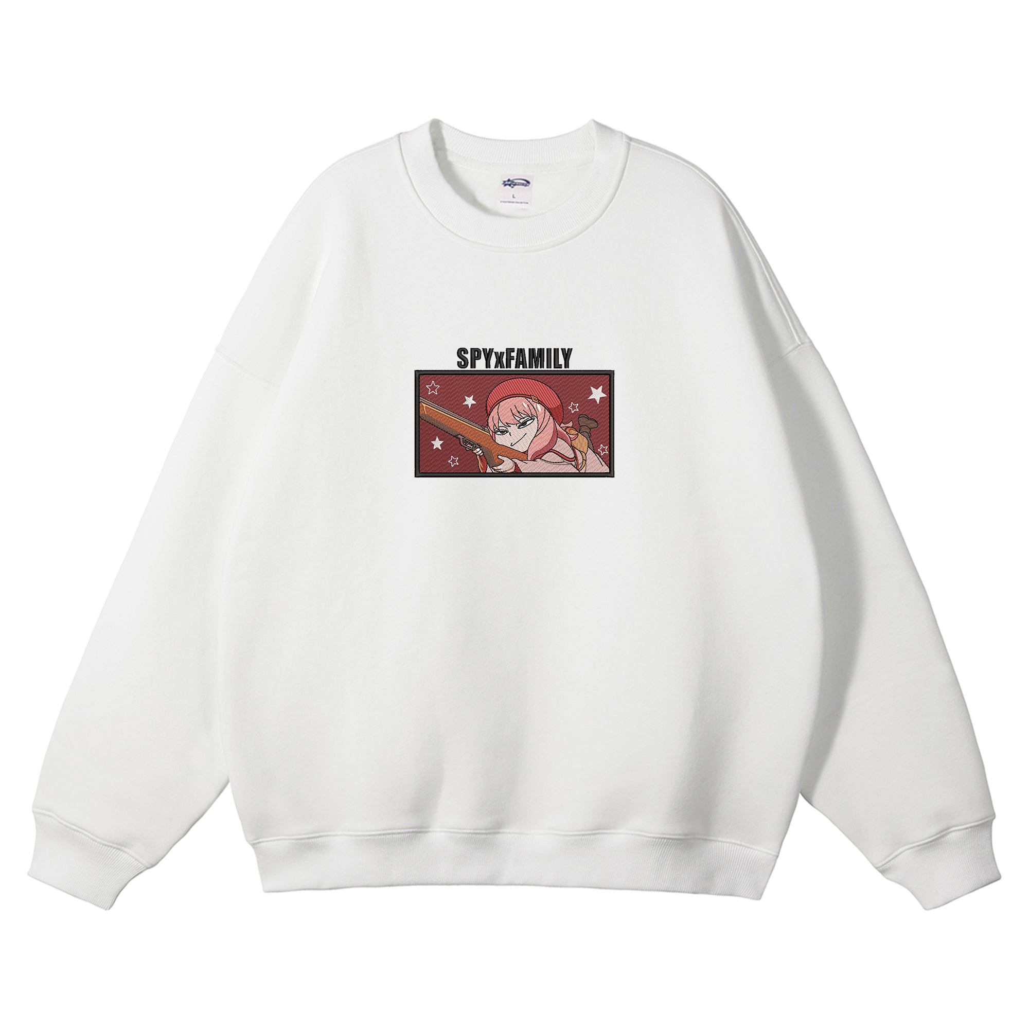 Anya Forger Embroidered Crewneck Sweatshirt