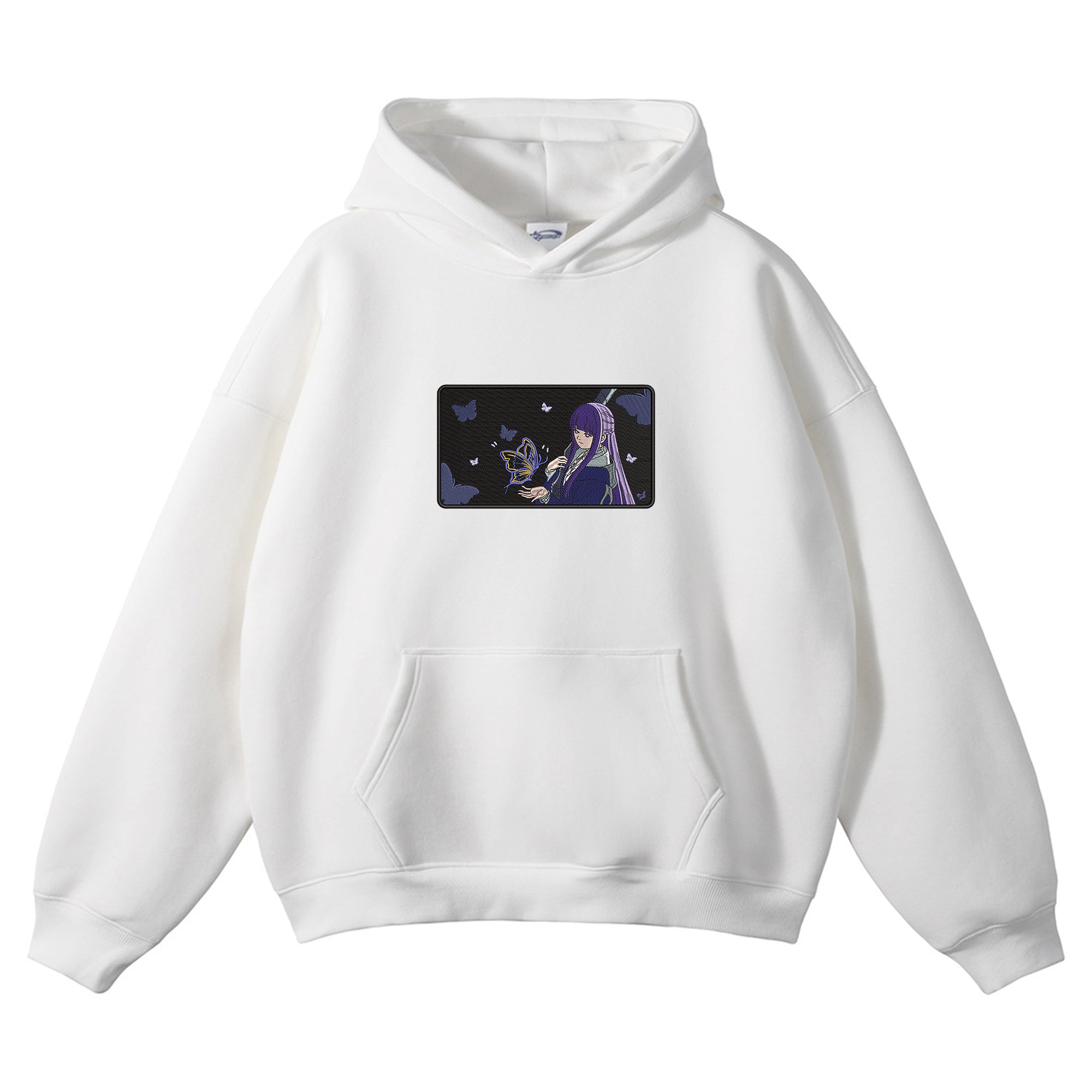 Fern Embroidered Hoodie
